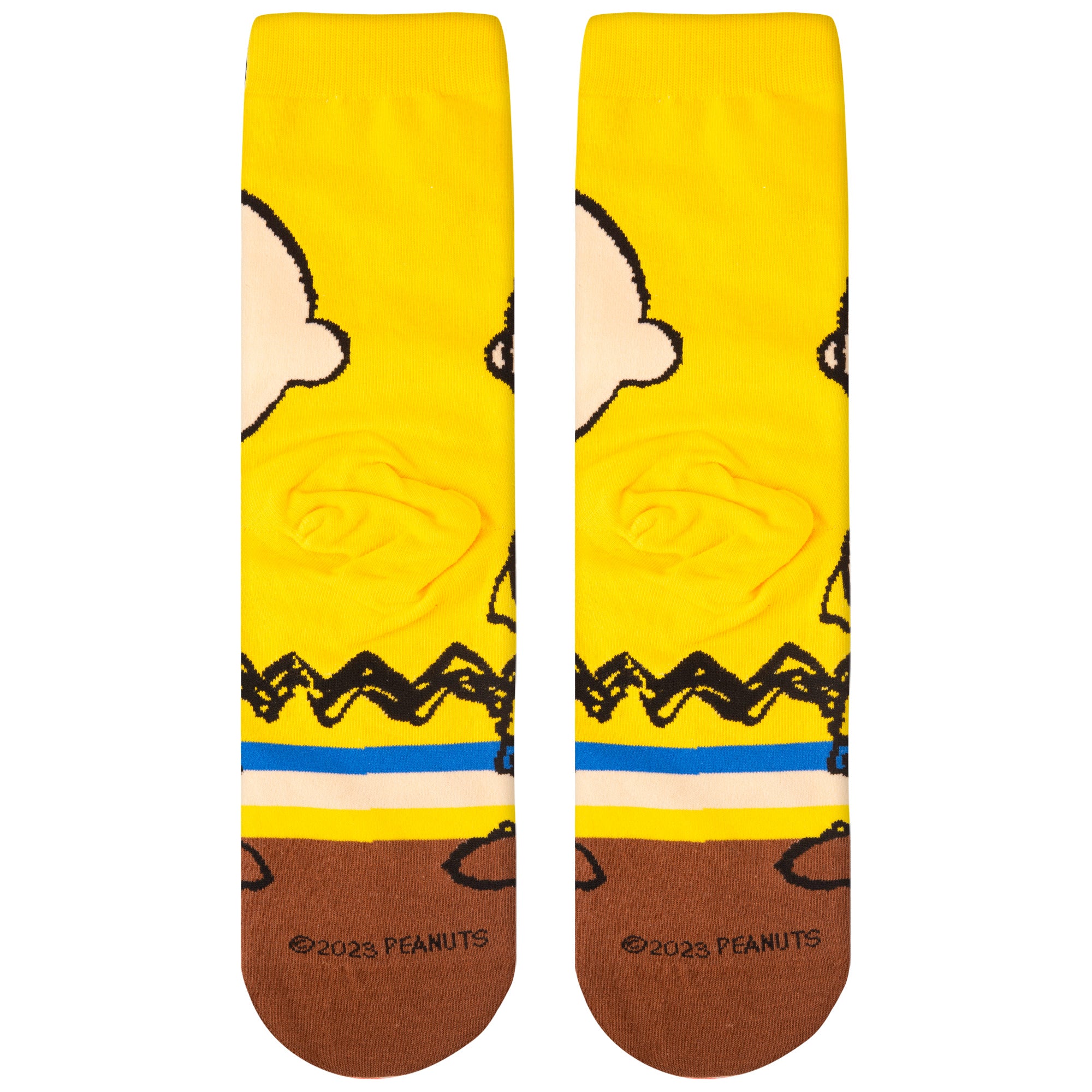 Charlie Brown Men's Crew Socks