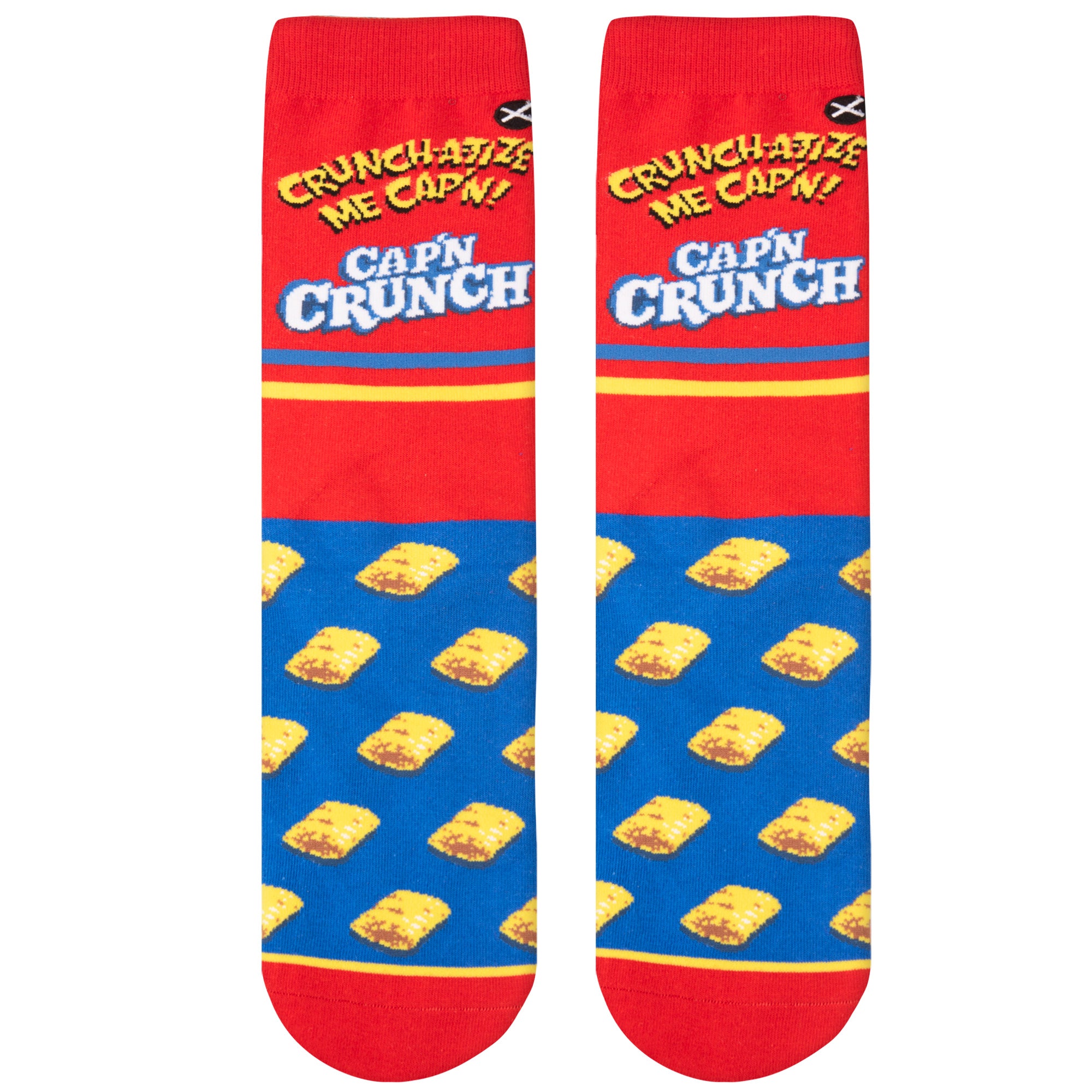Chrunchatize Me Cap'n Men's Crew Socks