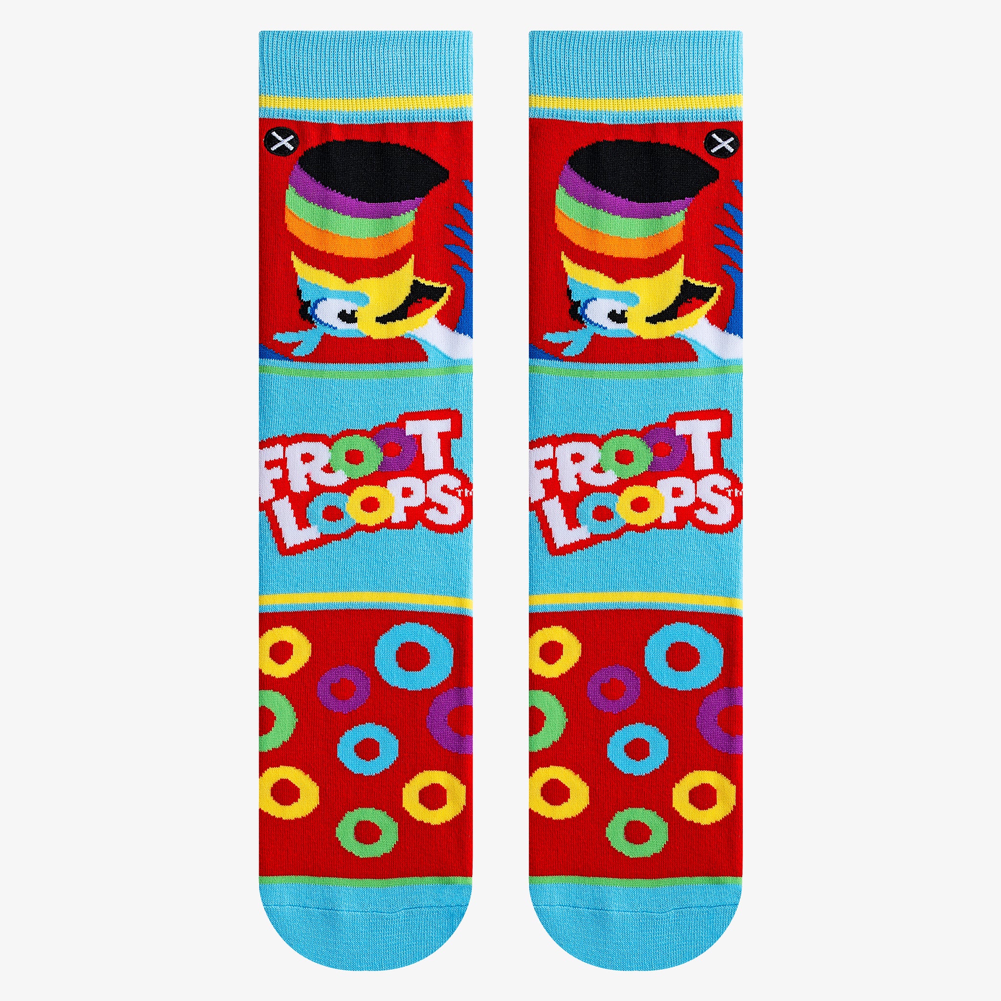 Froot Loops Mash-Up Men's Crew Socks