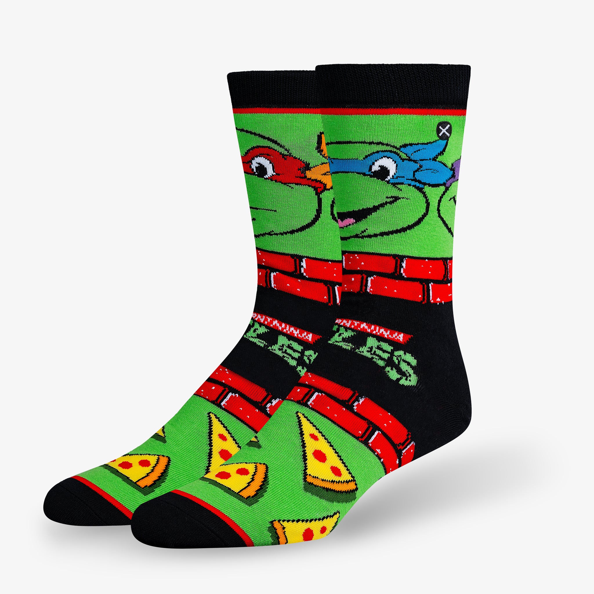 TMNT Mash-Up Men's Crew Socks