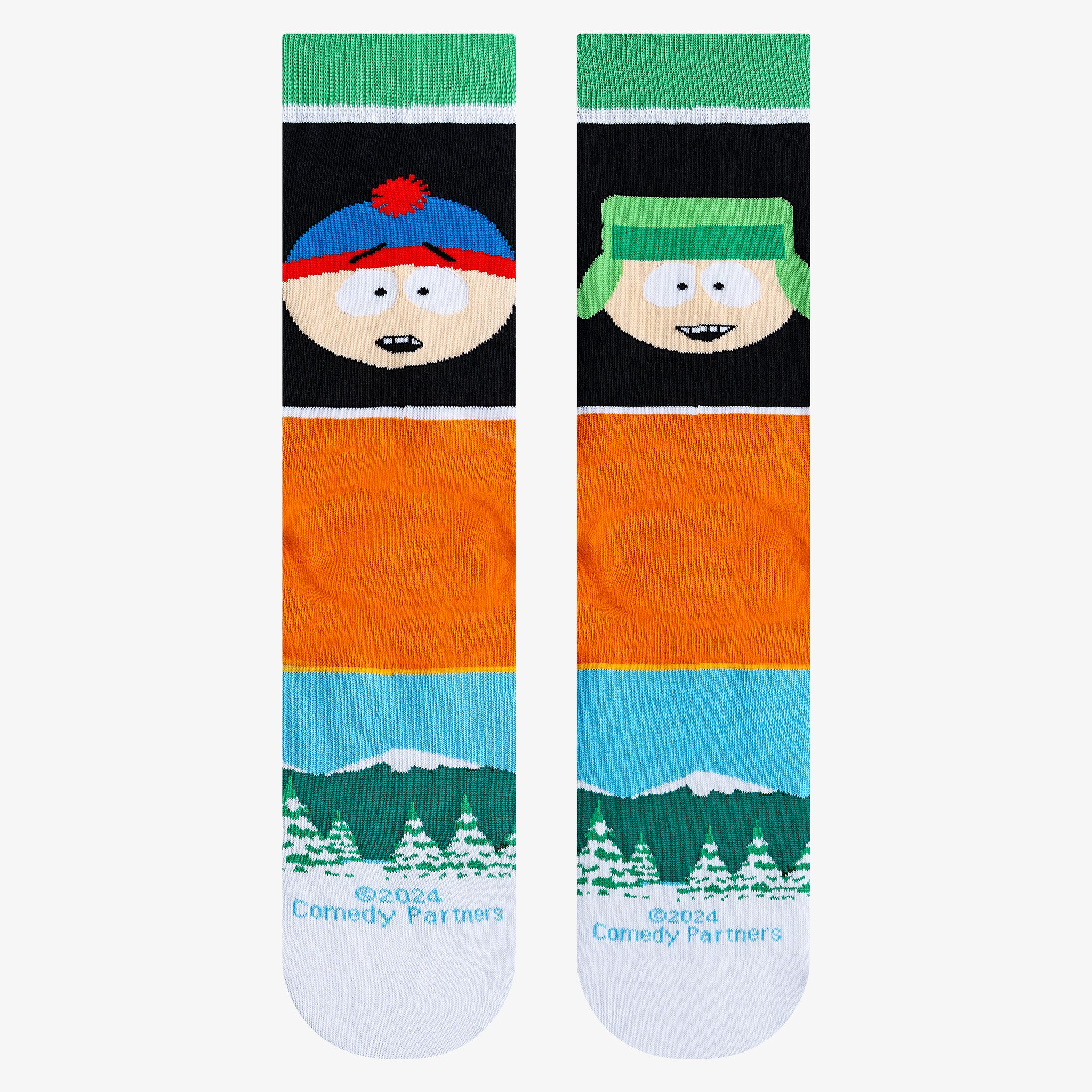 South Park Boys Mash-Up Men's Crew Socks