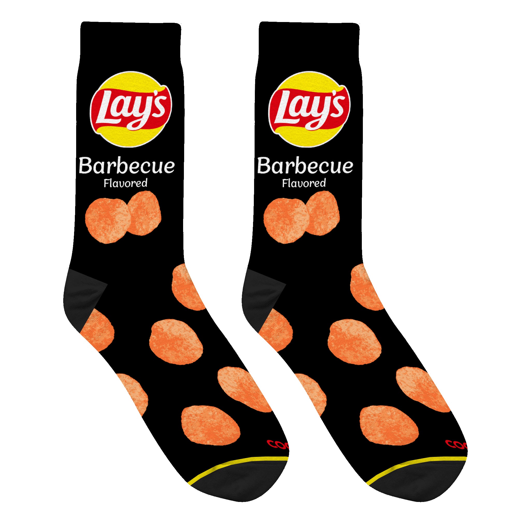 Lays BBQ Men's Crew Socks