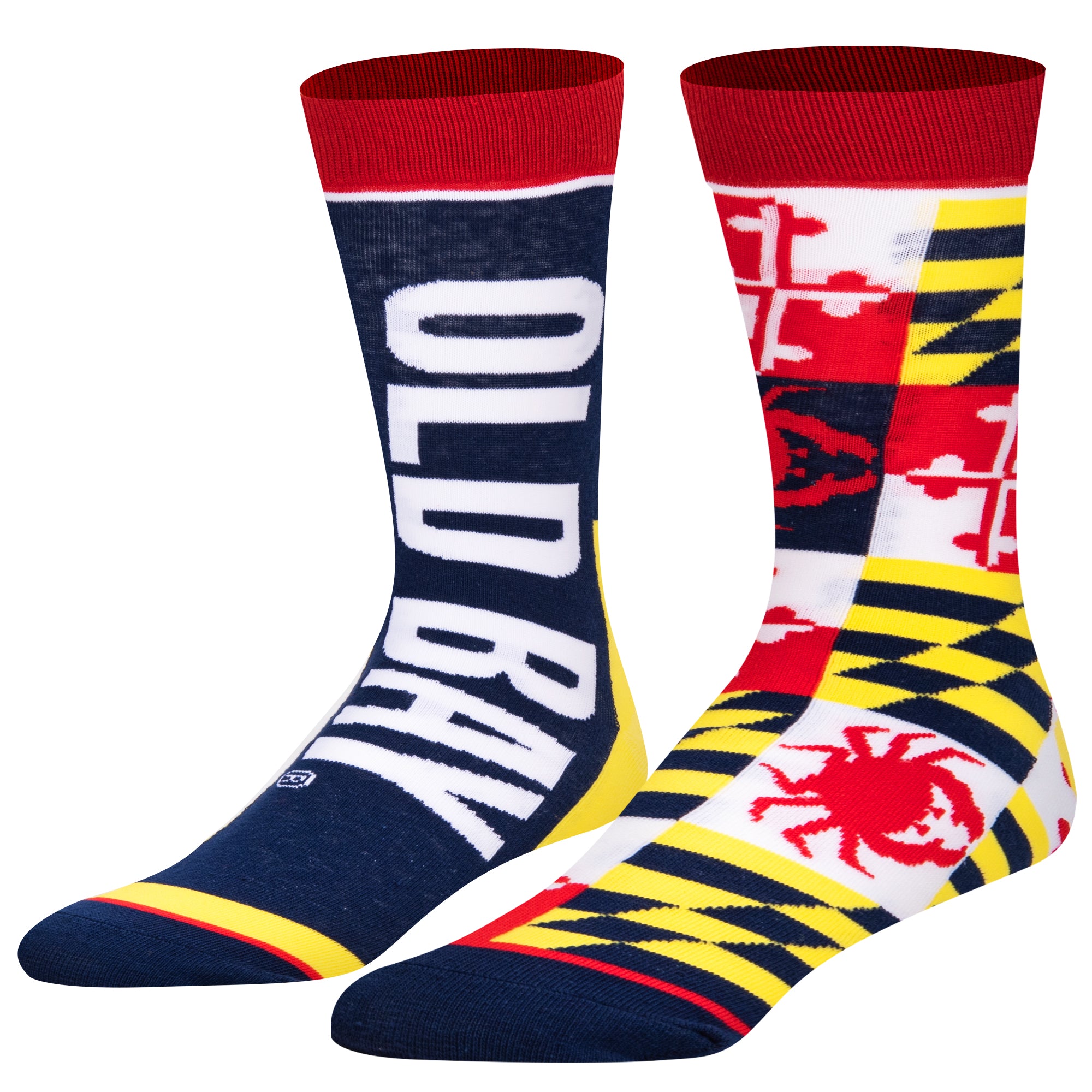 Old Bay Split Men's Crew Socks