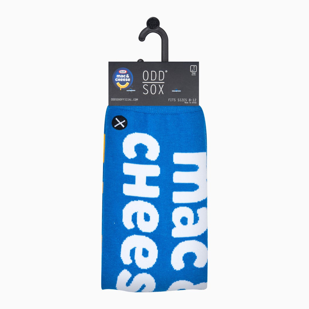 Kraft Mac & Cheese Split Men's Crew Socks