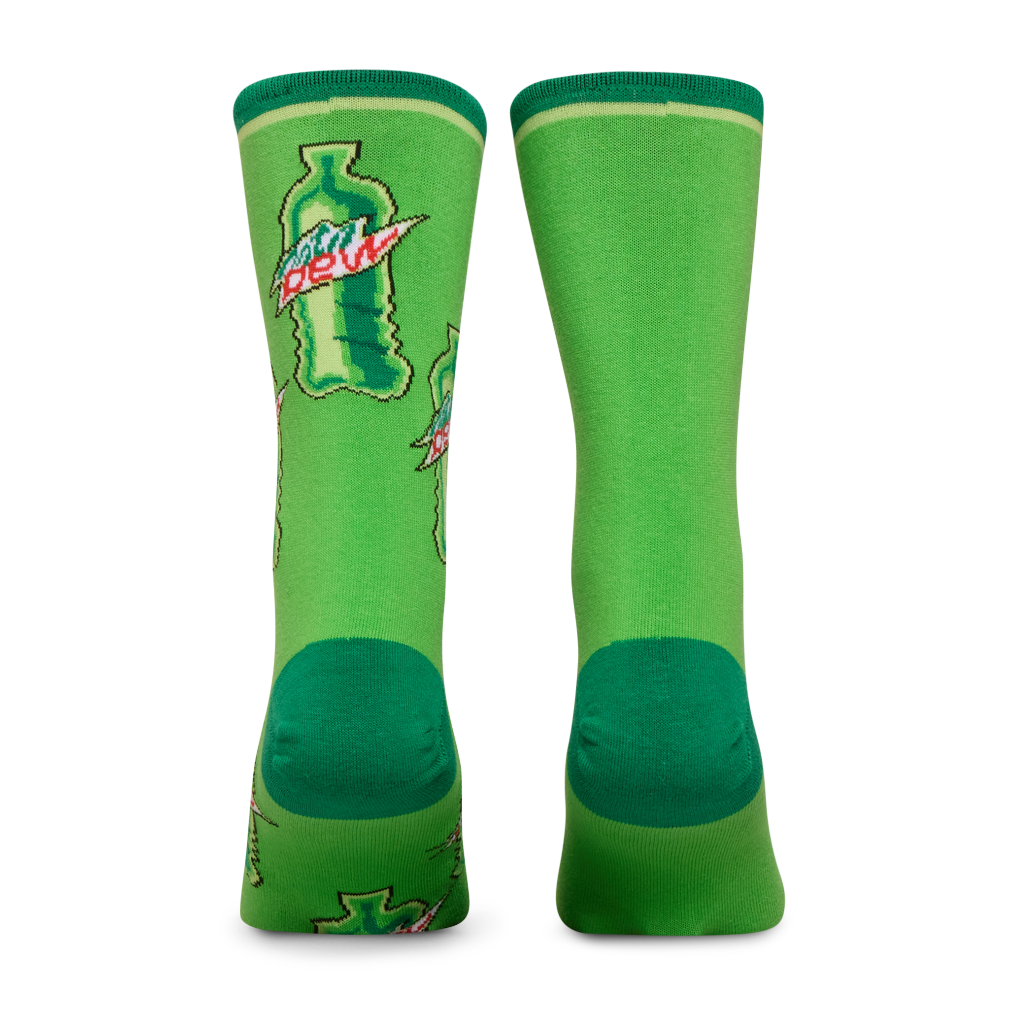 Mountain Dew Split Men's Crew Socks