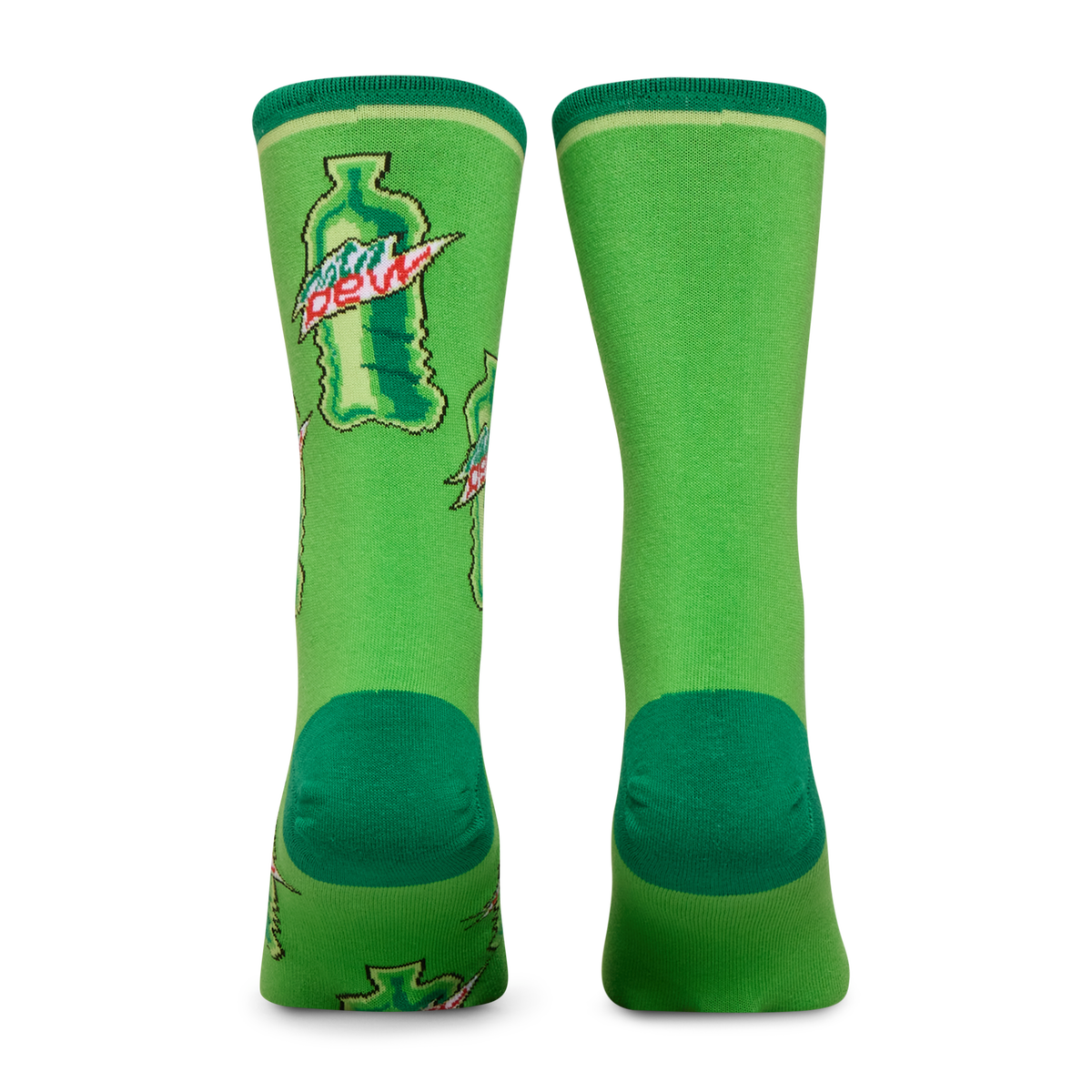 Mountain Dew Split Men's Crew Socks