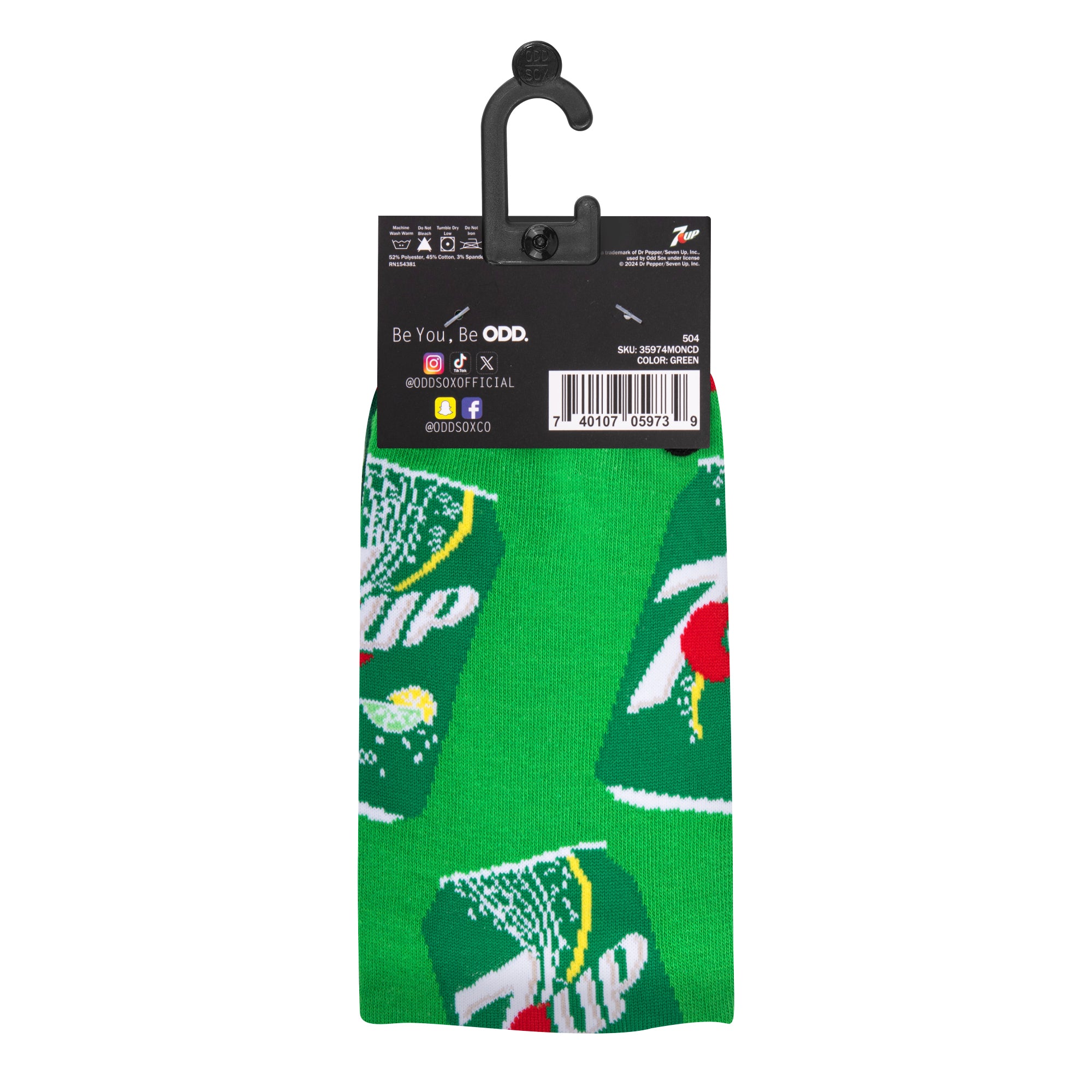 7UP Split Men's Crew Socks