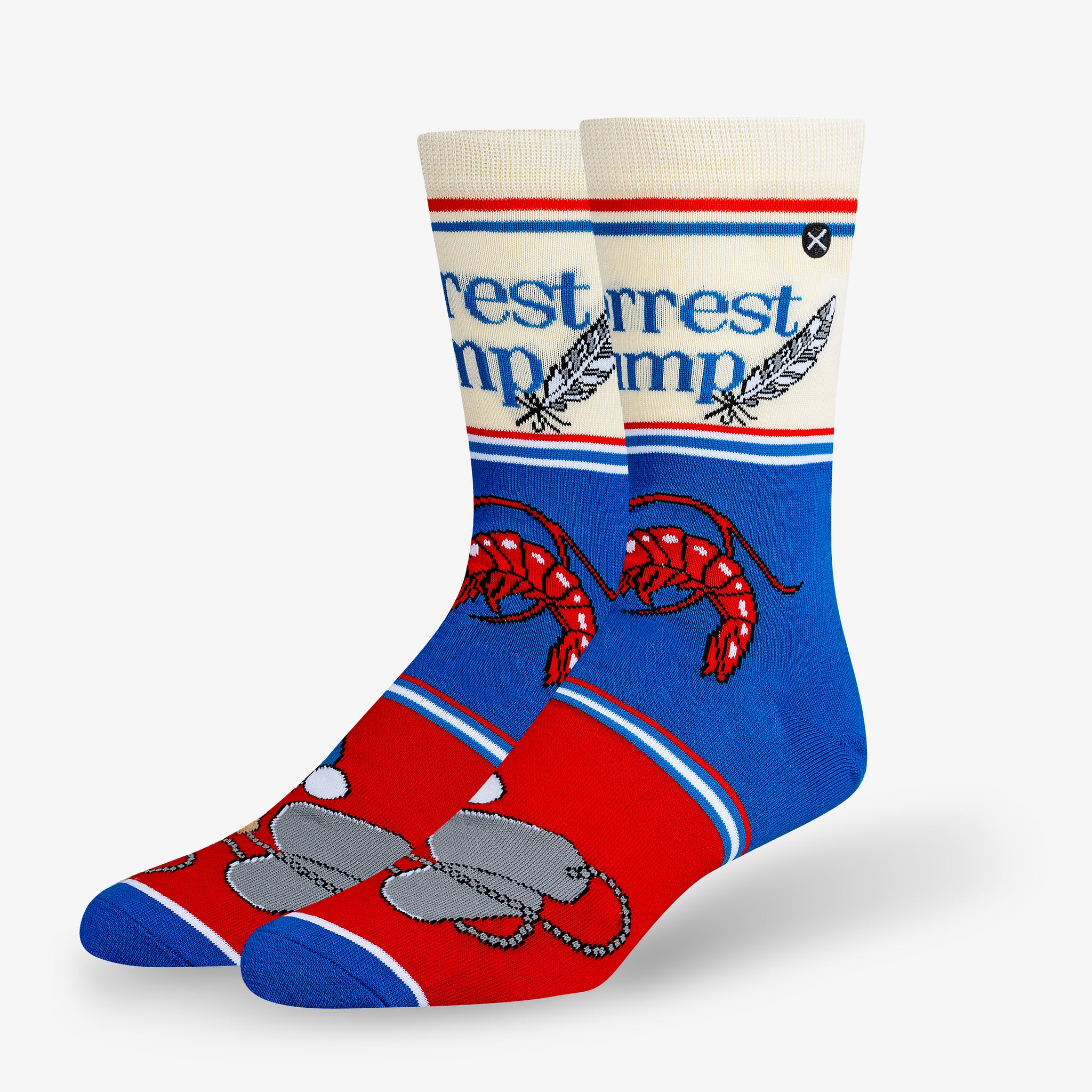 Forrest Gump Mash-Up Men's Crew Socks