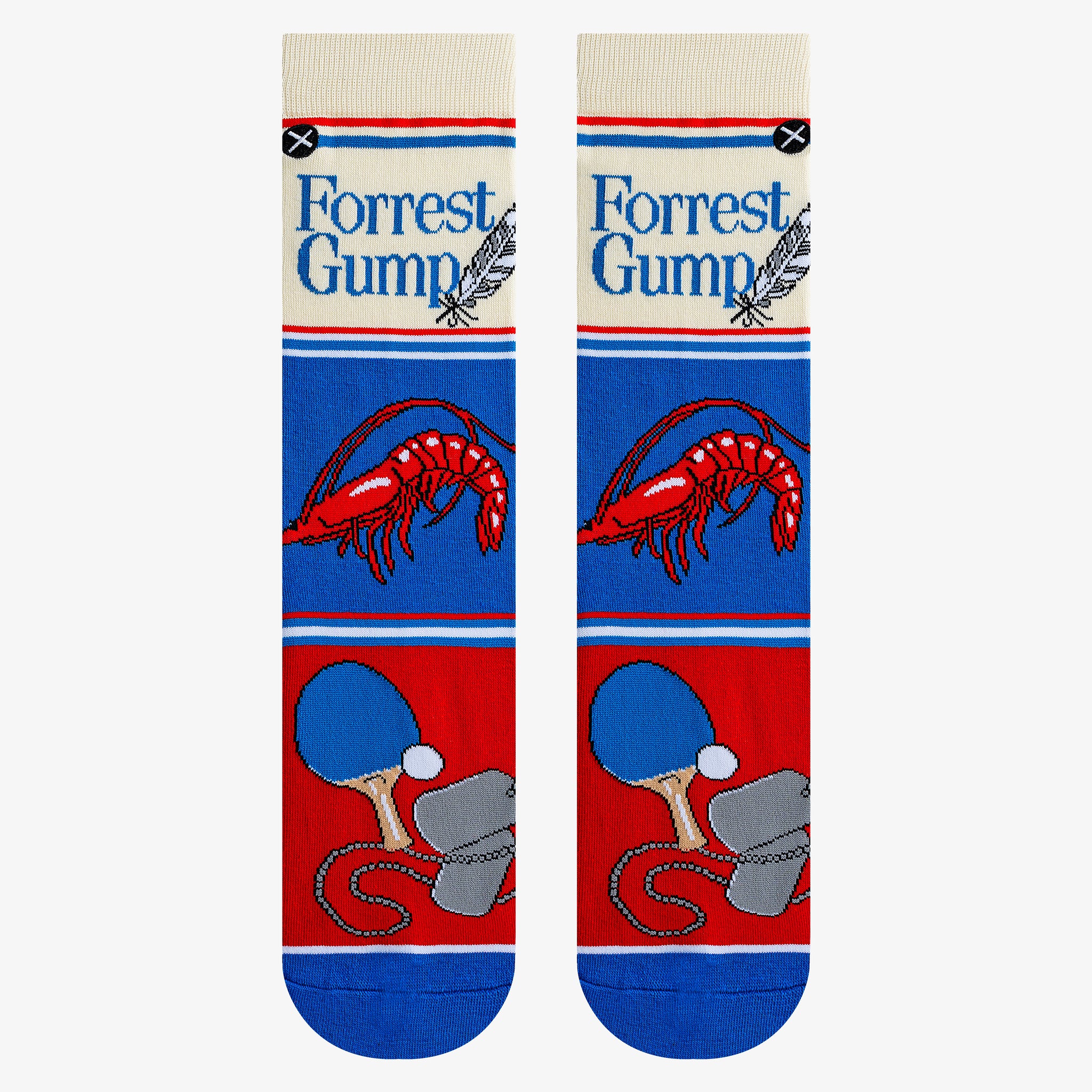 Forrest Gump Mash-Up Men's Crew Socks
