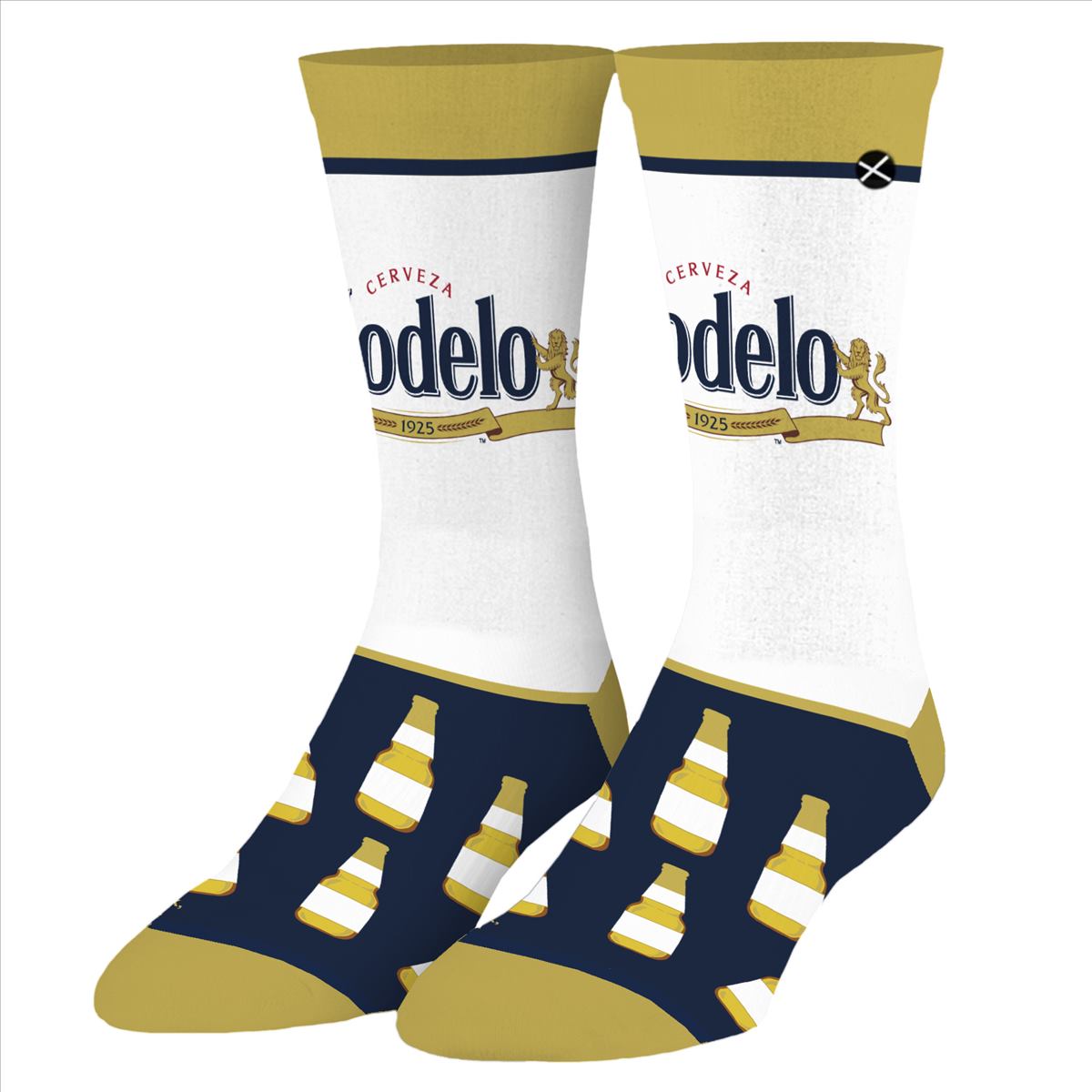 Modelo Bottles Men's Crew Socks