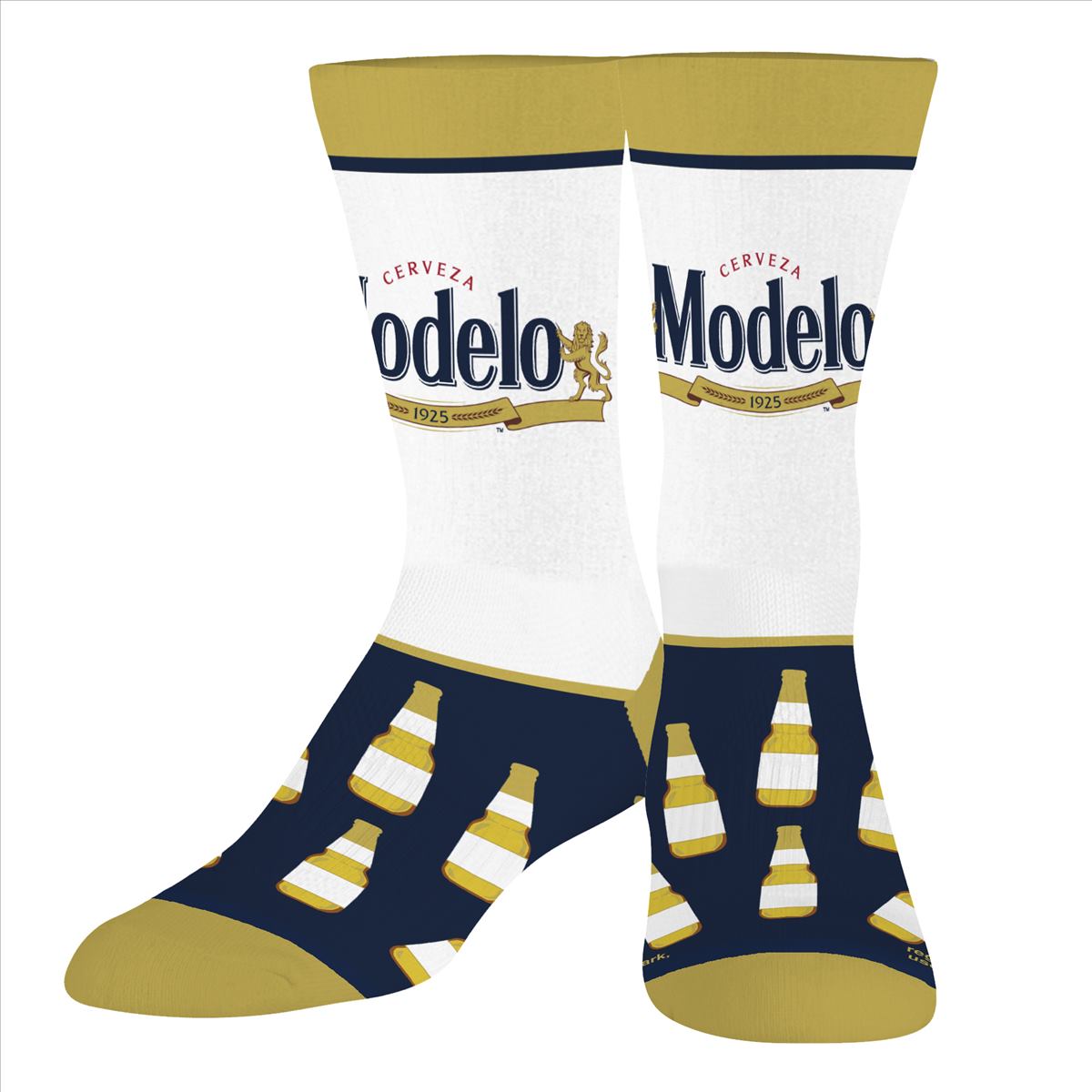 Modelo Bottles Men's Crew Socks
