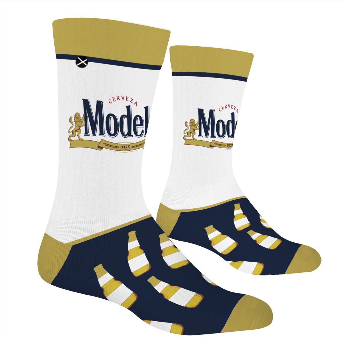 Modelo Bottles Men's Crew Socks