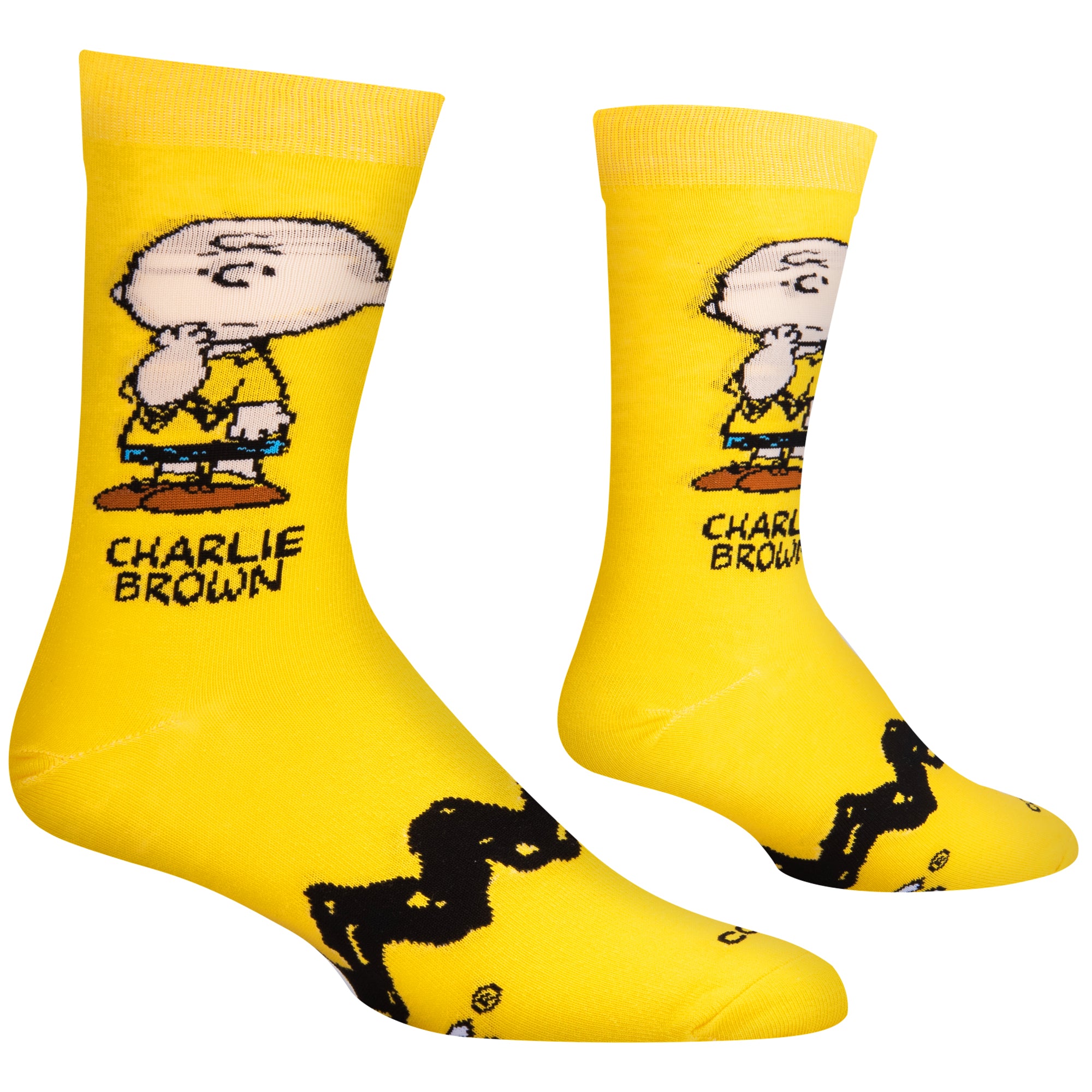 Charlie Brown Men's Crew Socks