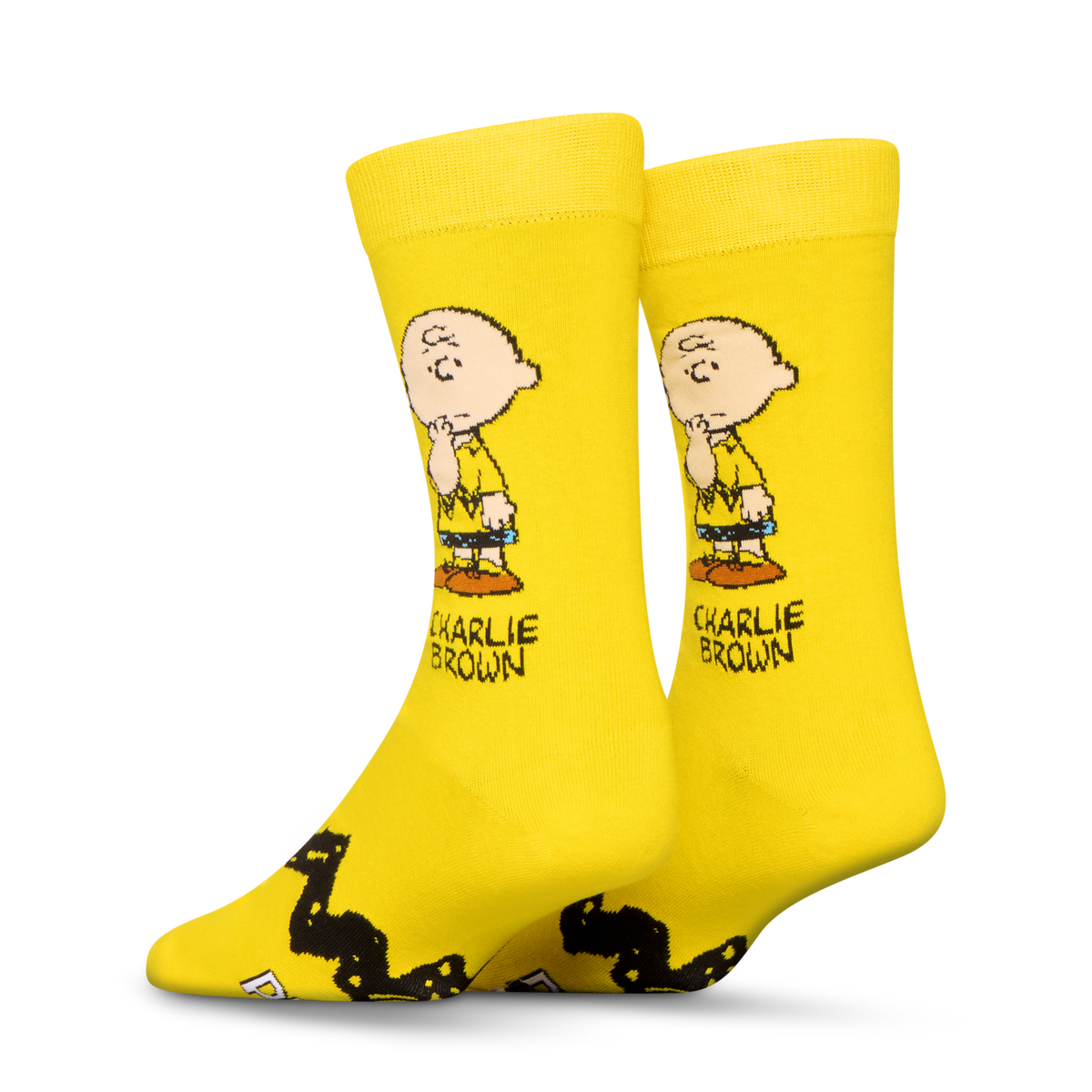 Charlie Brown Men's Crew Socks