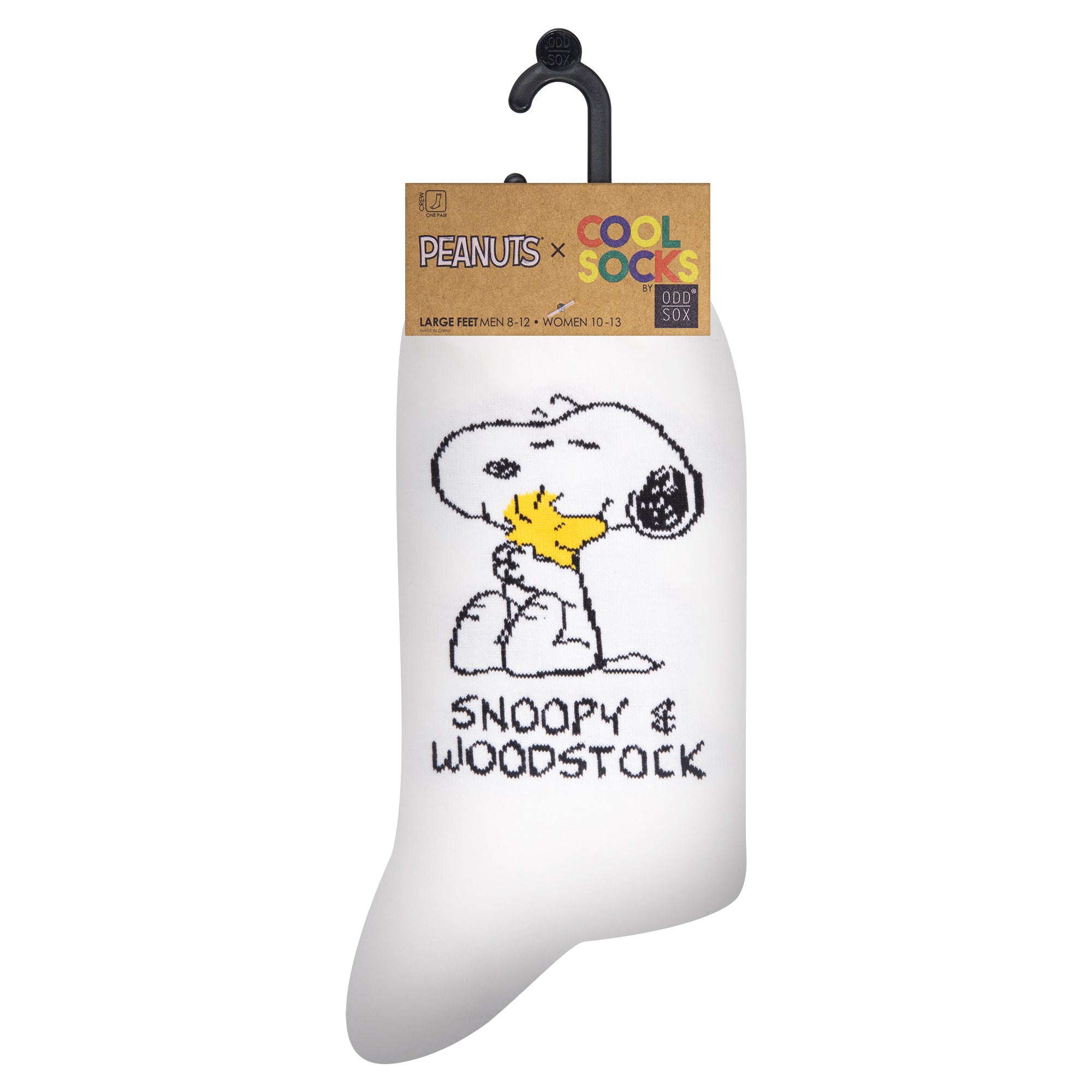 Snoopy & Woodstock Men's Crew Socks