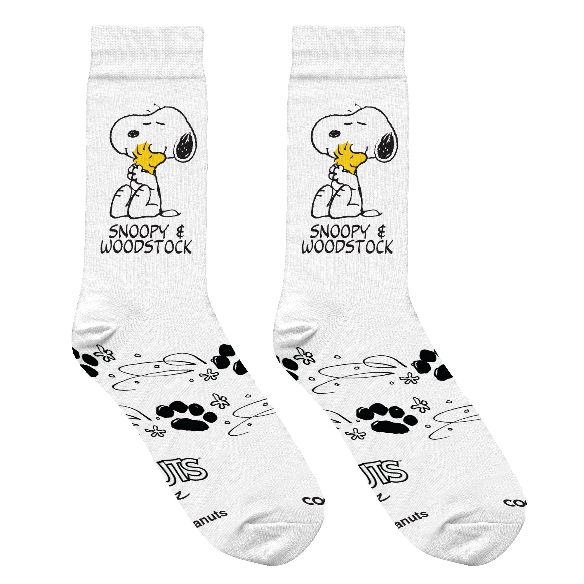 Snoopy & Woodstock Men's Crew Socks