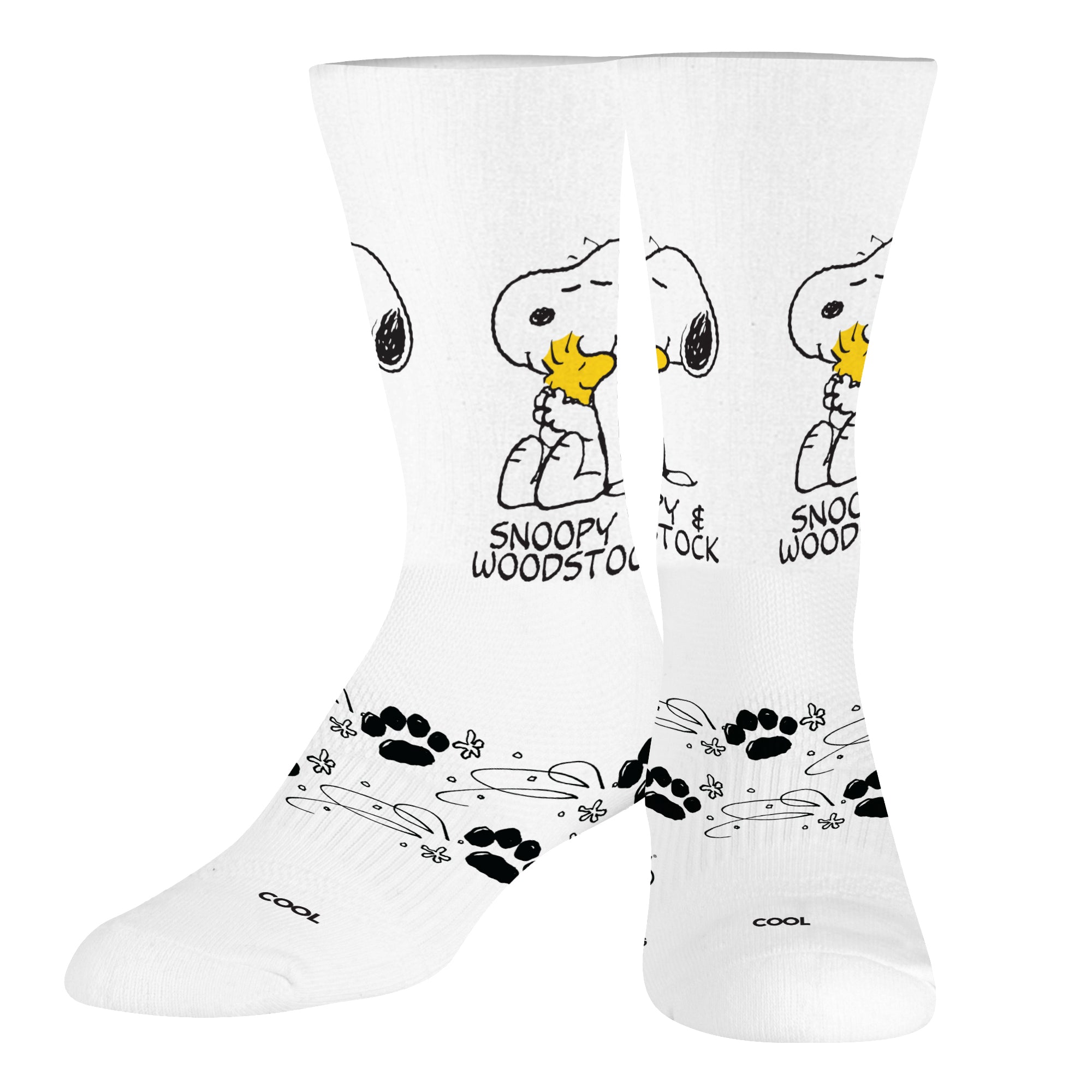 Snoopy & Woodstock Men's Crew Socks