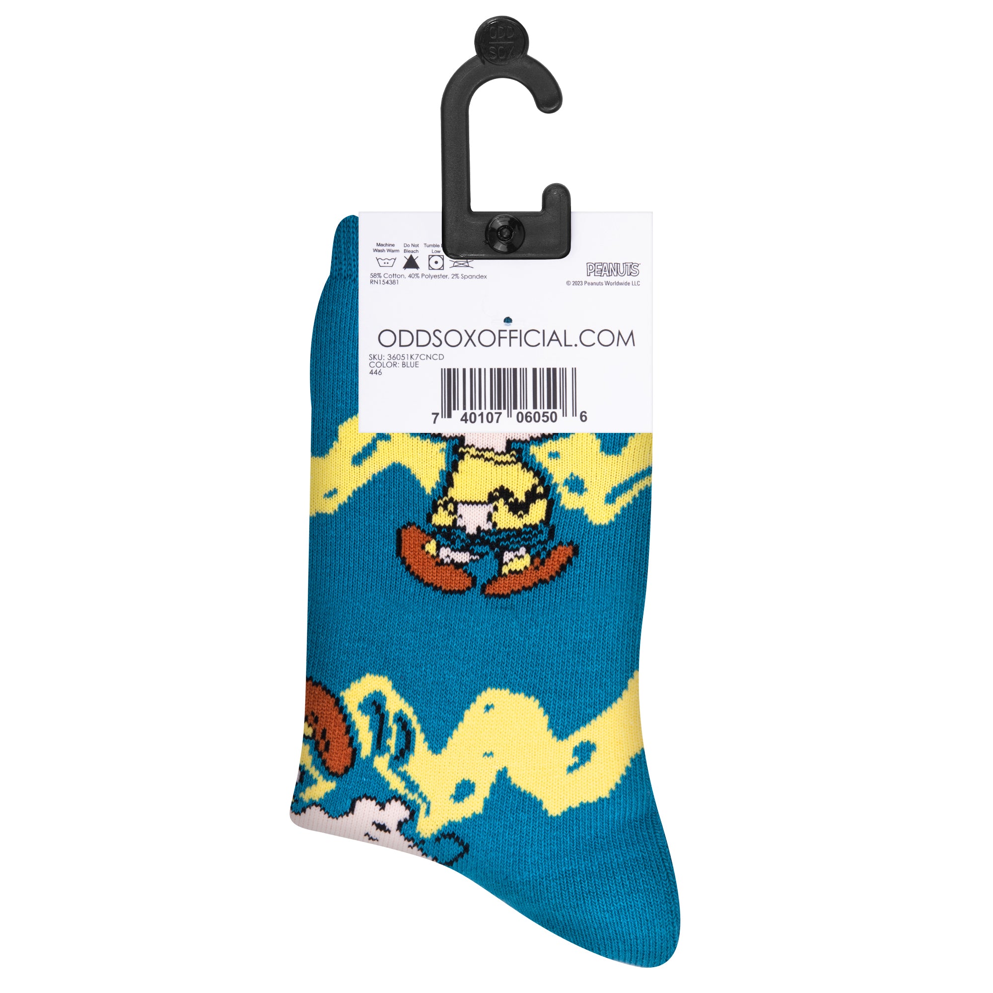 Faces Of Charlie Brown Kids Crew - ODD SOX