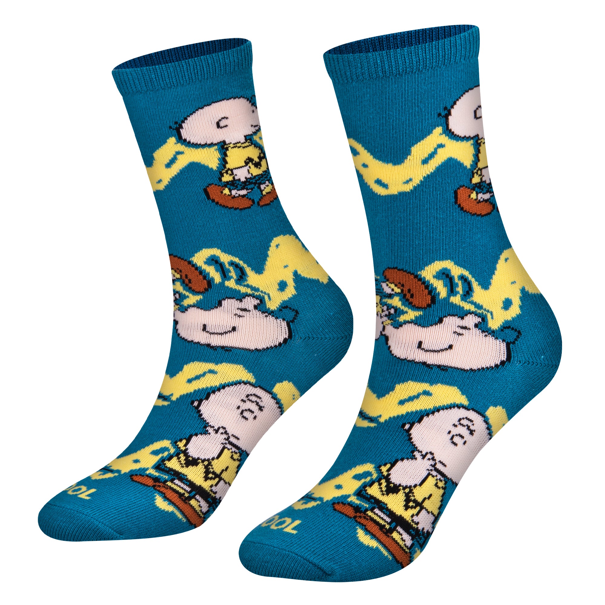 Faces Of Charlie Brown Kids Crew - ODD SOX