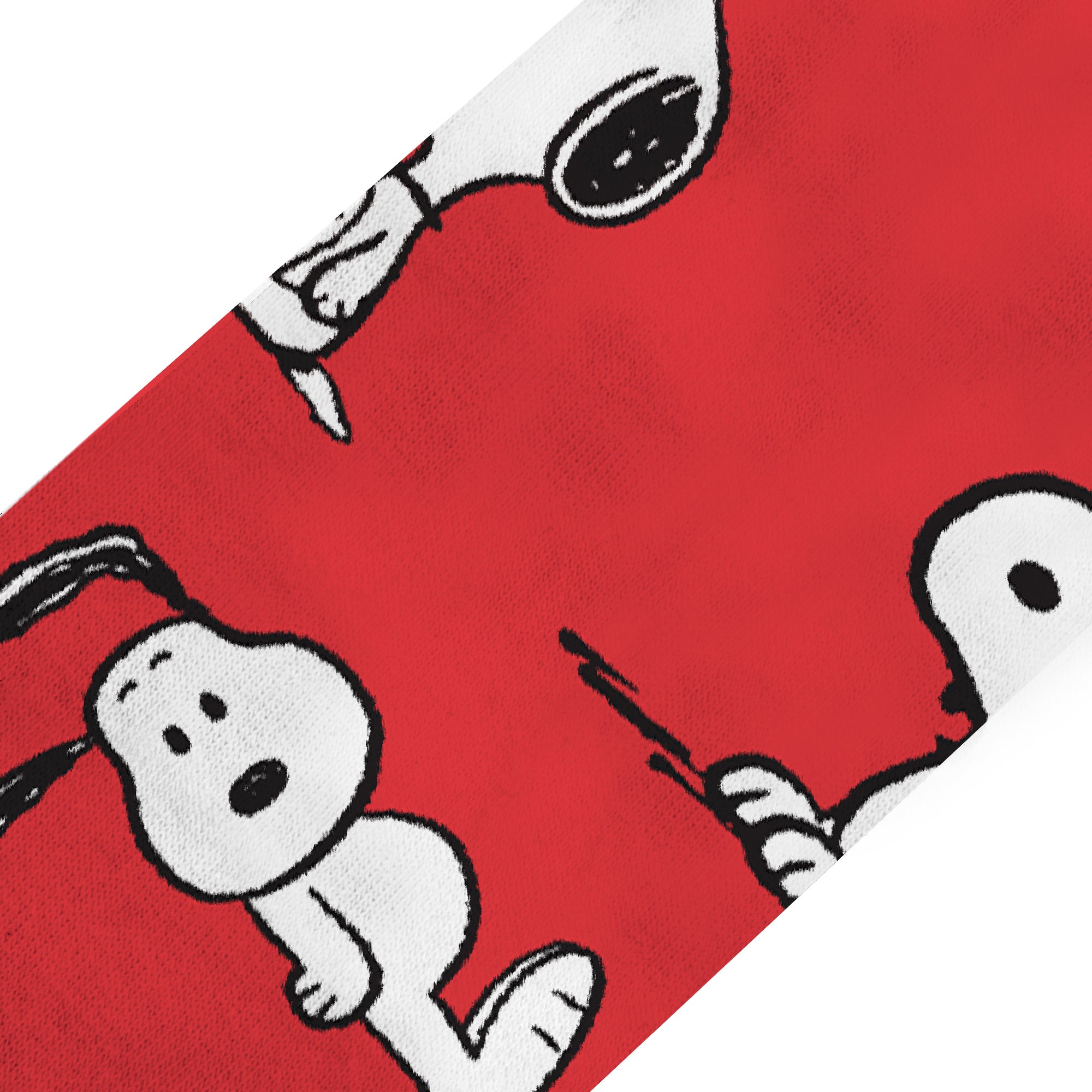 Snoopy Red Little Kids Crew Socks