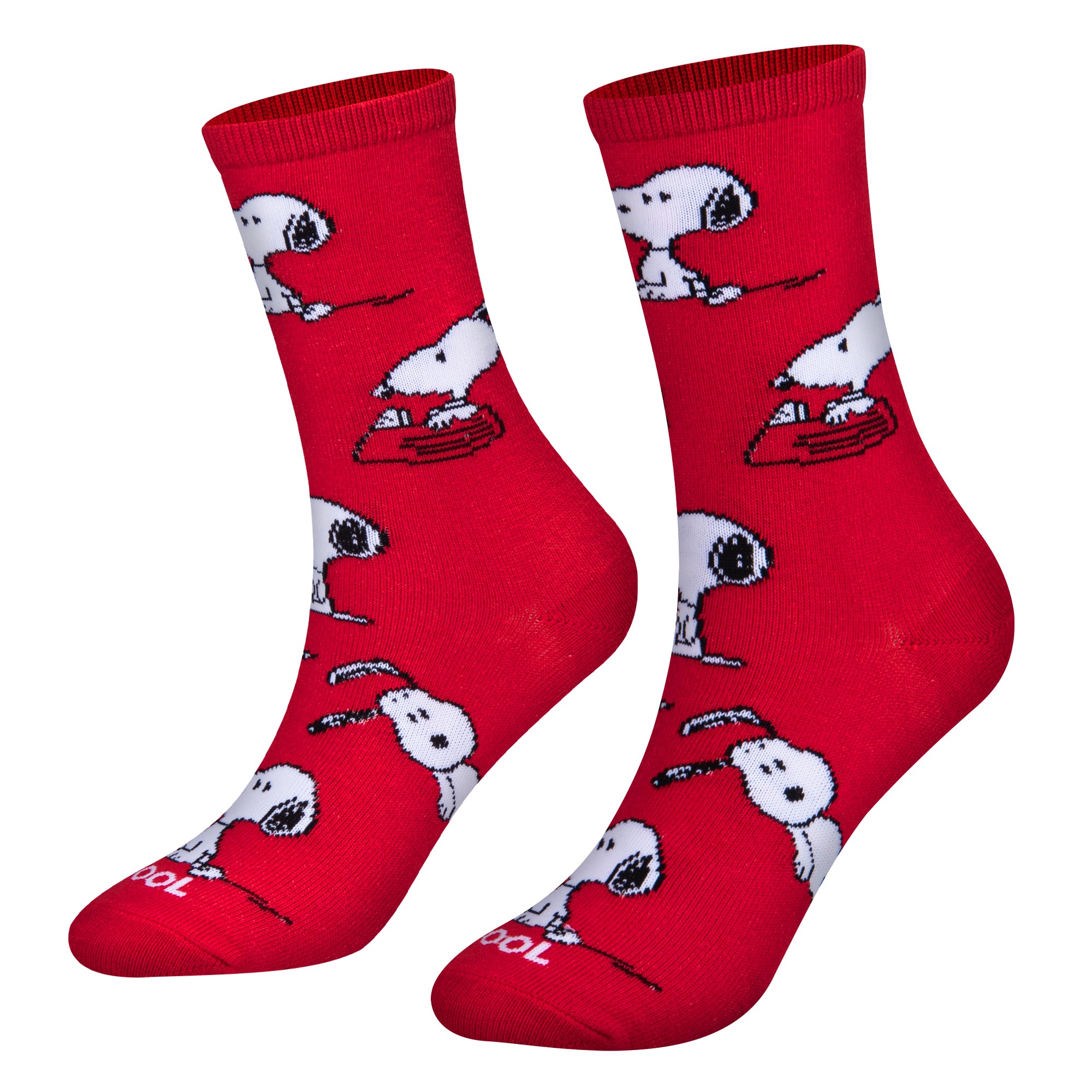 Snoopy Red Kids Crew - ODD SOX