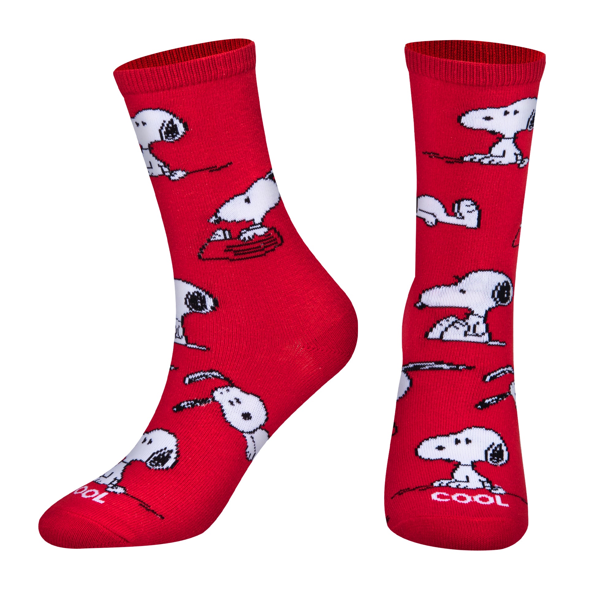 Snoopy Red Kids Crew - ODD SOX