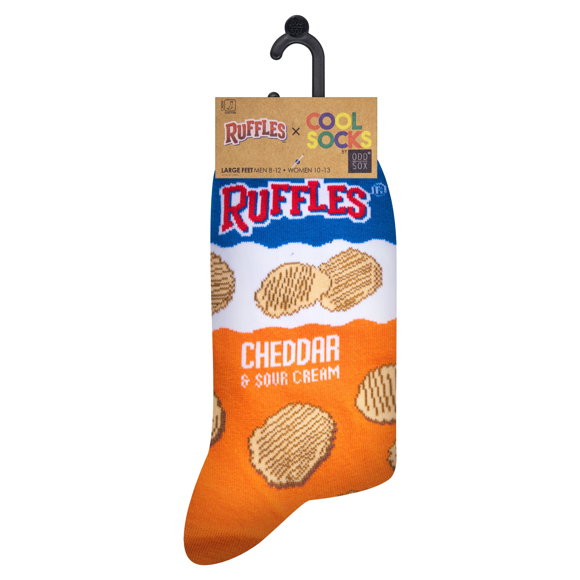 Ruffles Flavors Men's Crew Socks