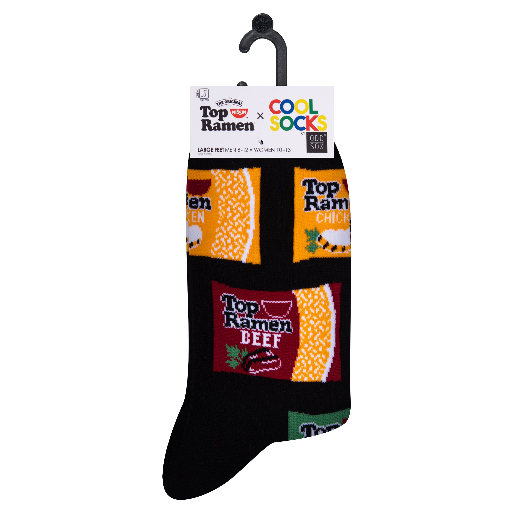 Top Ramen Flavors Men's Crew Socks