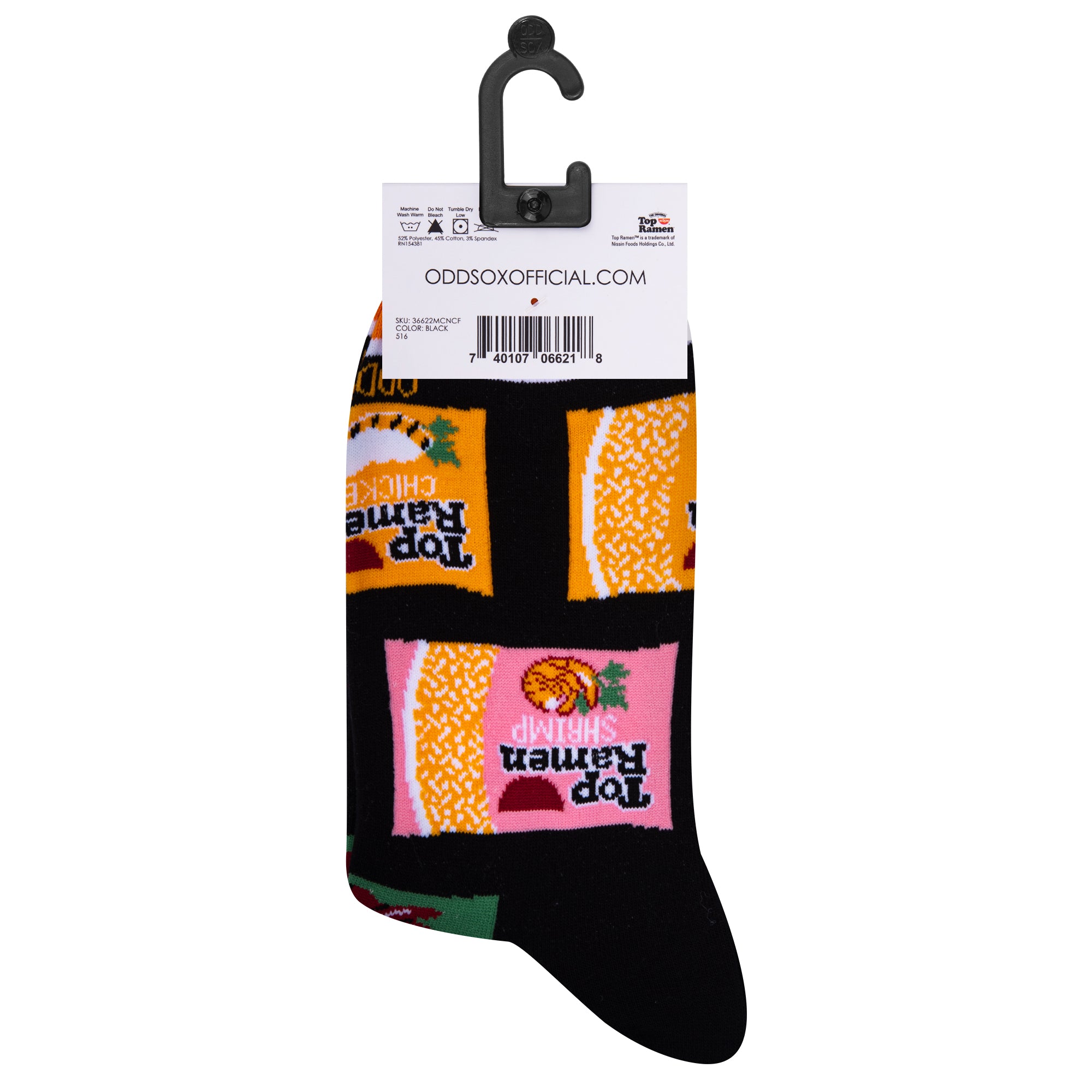 Top Ramen Flavors Men's Crew Socks