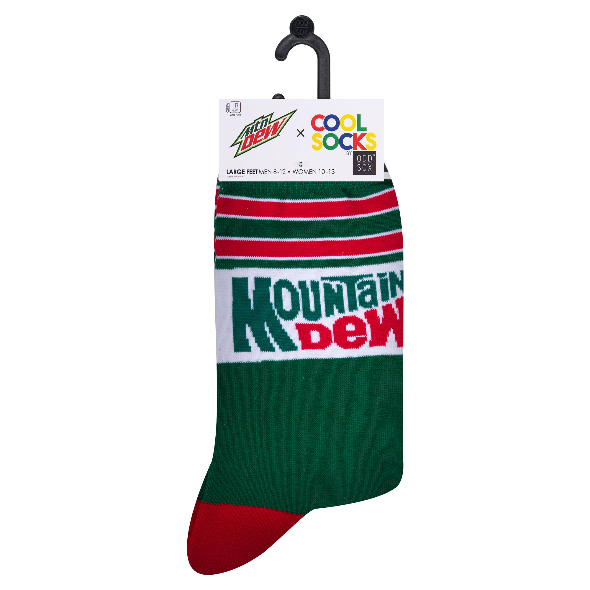 Mountain Dew Retro Men's Crew Socks