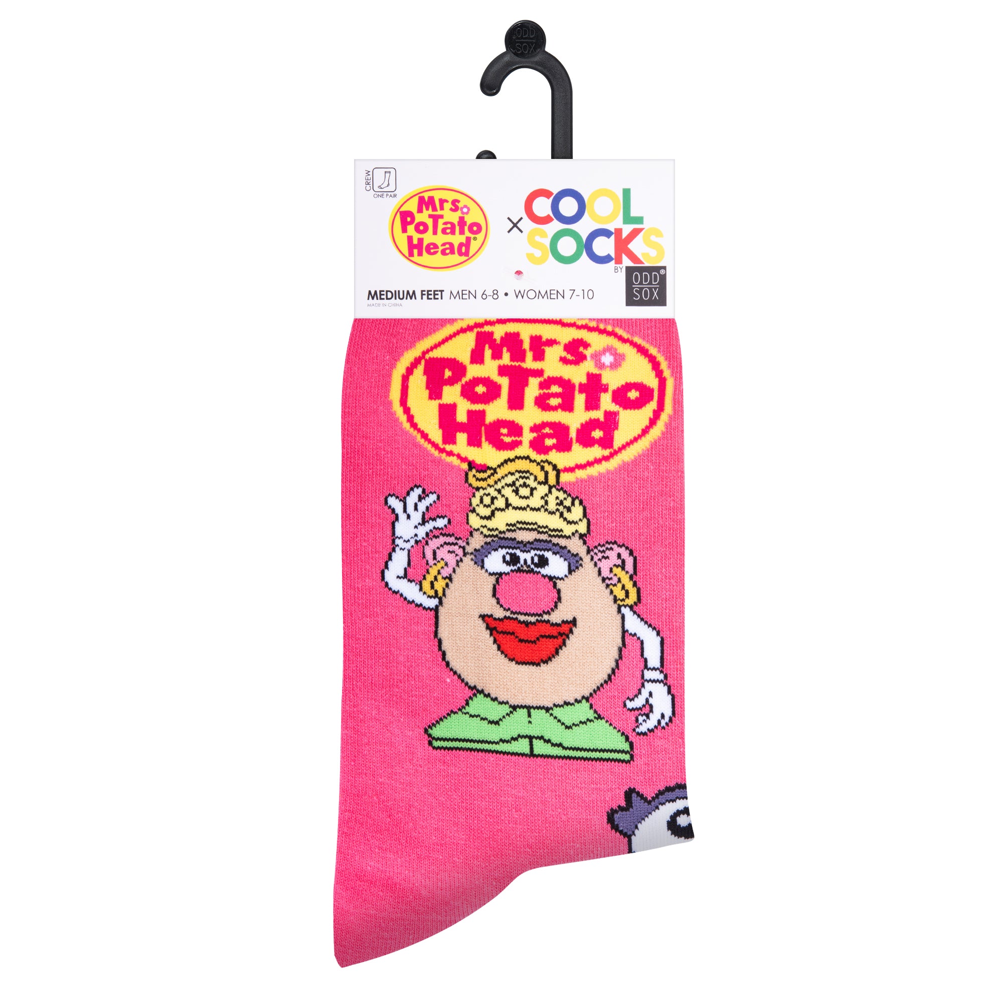 Mrs. Potato Head Women's Crew Socks