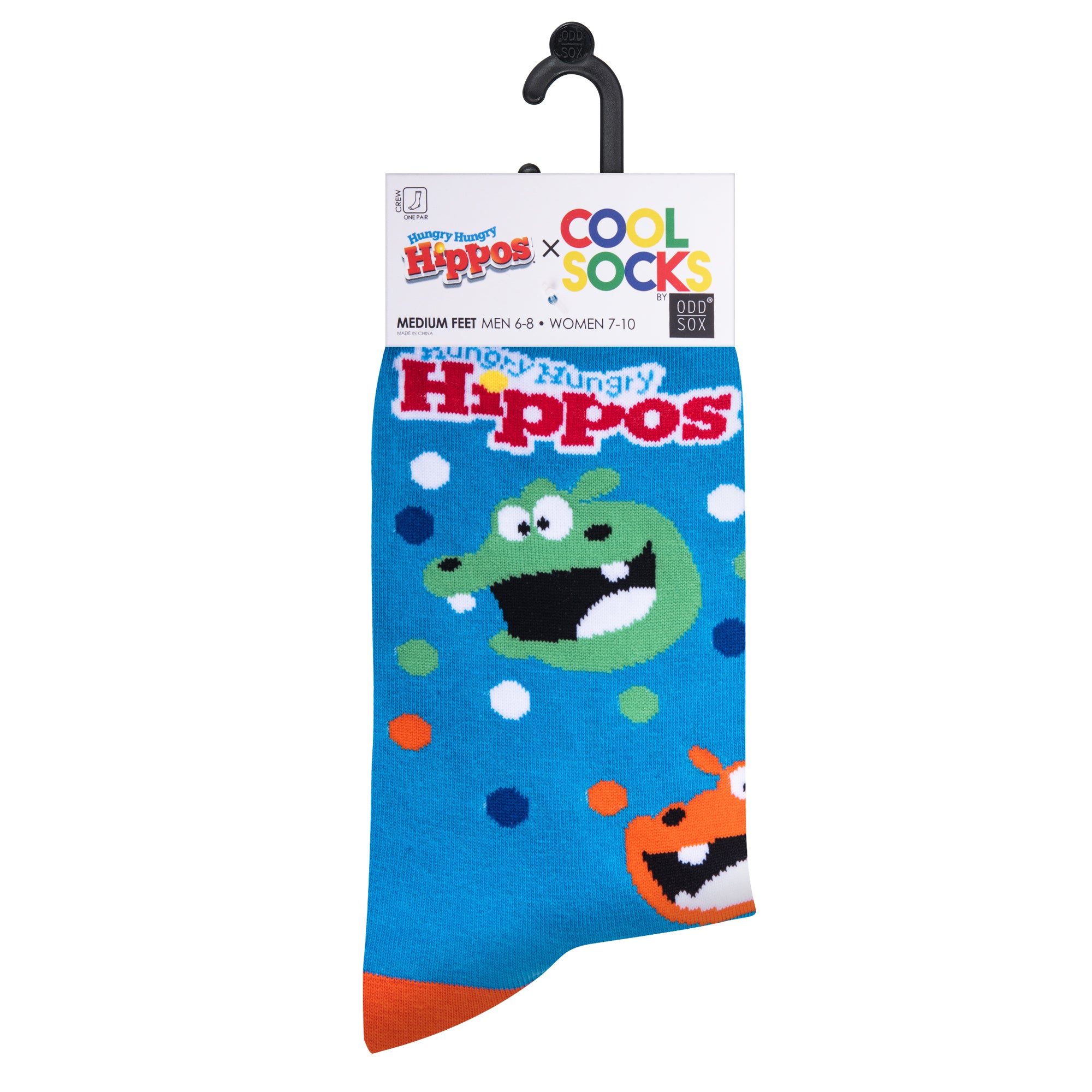 Hungry Hungry Hippos Women's Crew Socks