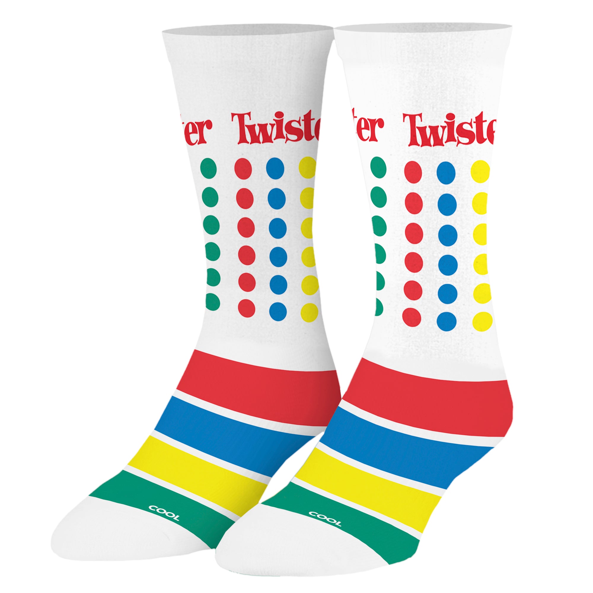 Twister Colors Men's Crew Socks