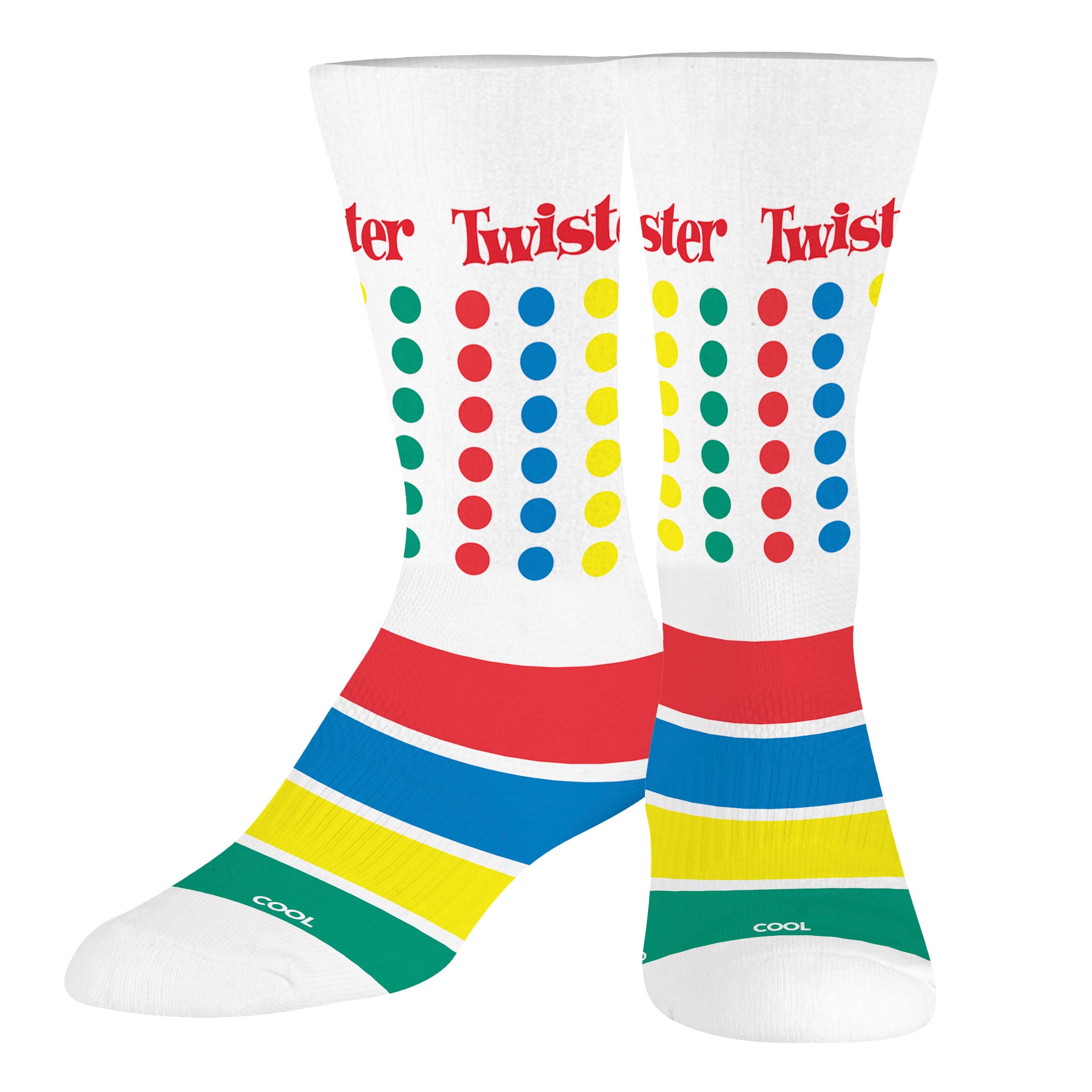 Twister Colors Men's Crew Socks