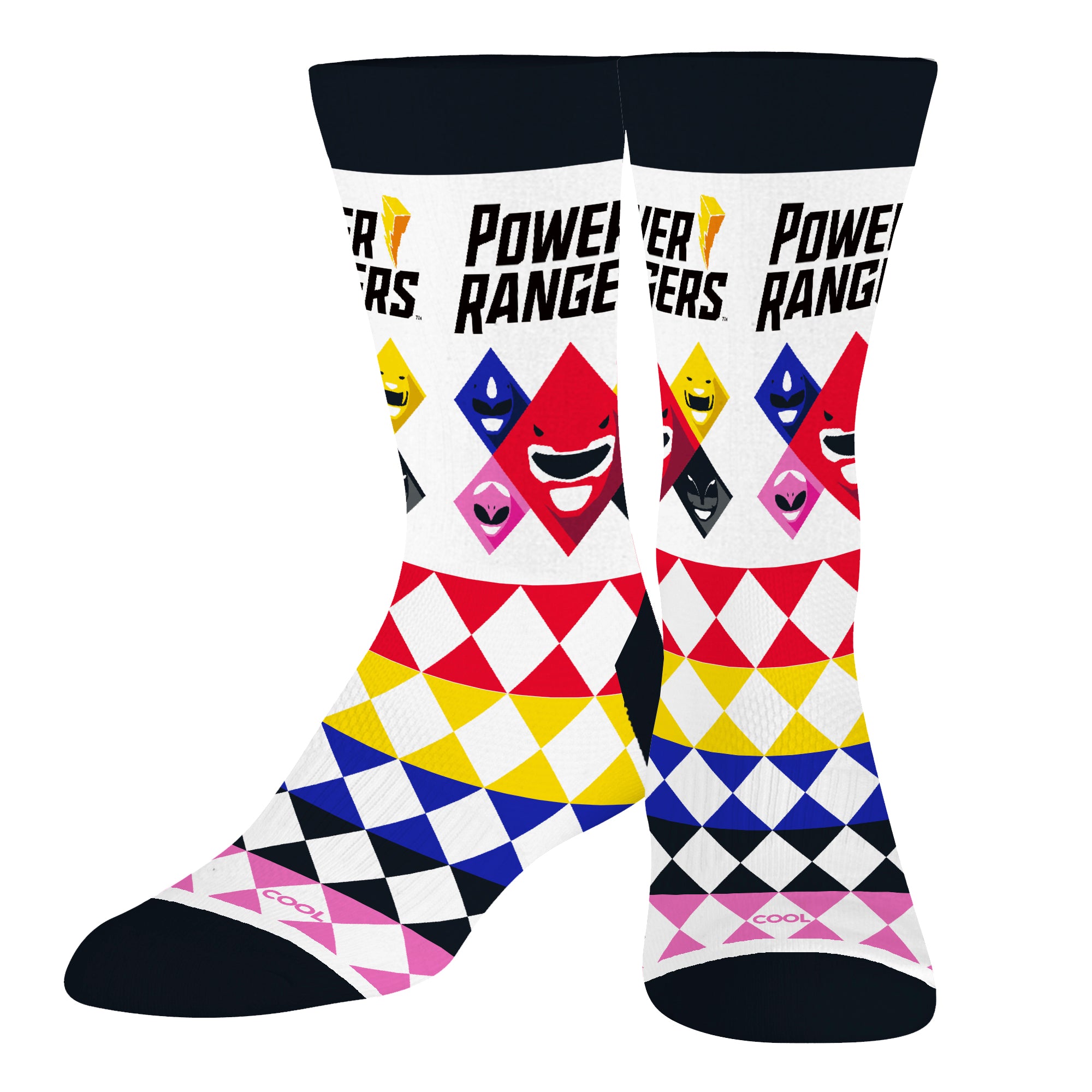 Power Rangers Team Men's Crew Socks