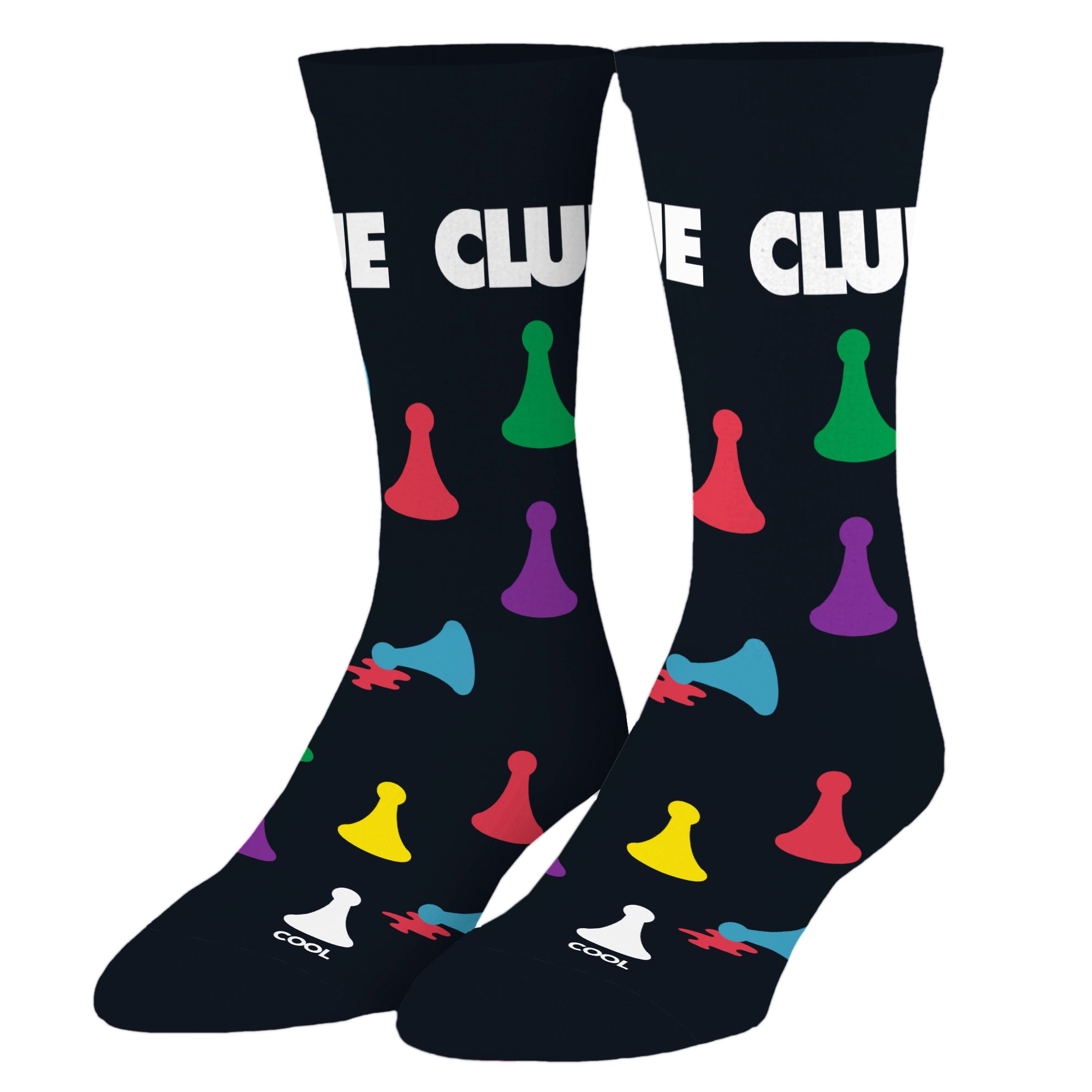 Clue Pieces Men's Crew Socks