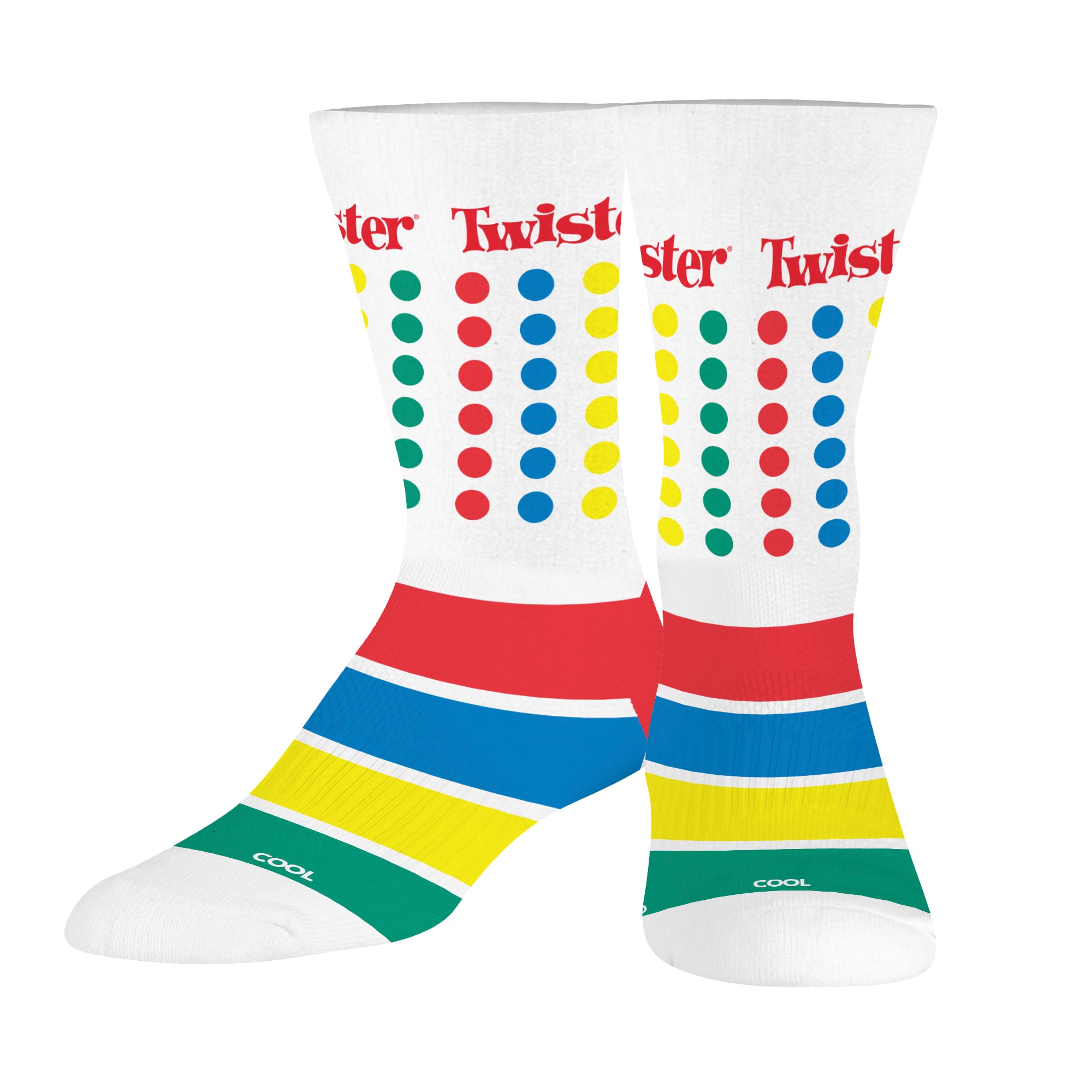 Twister Colors Little Kids Crew Socks