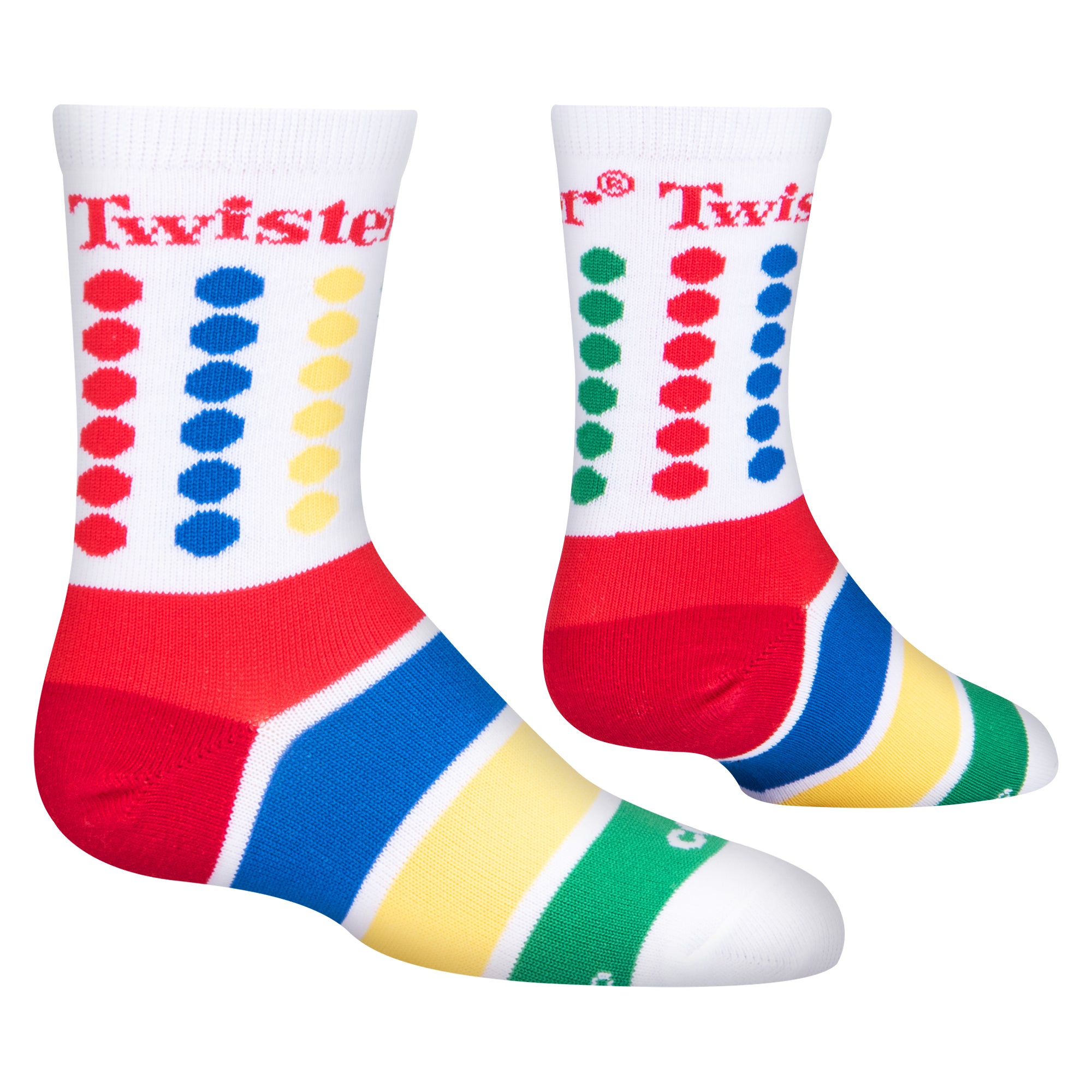 Twister Colors Little Kids Crew Socks