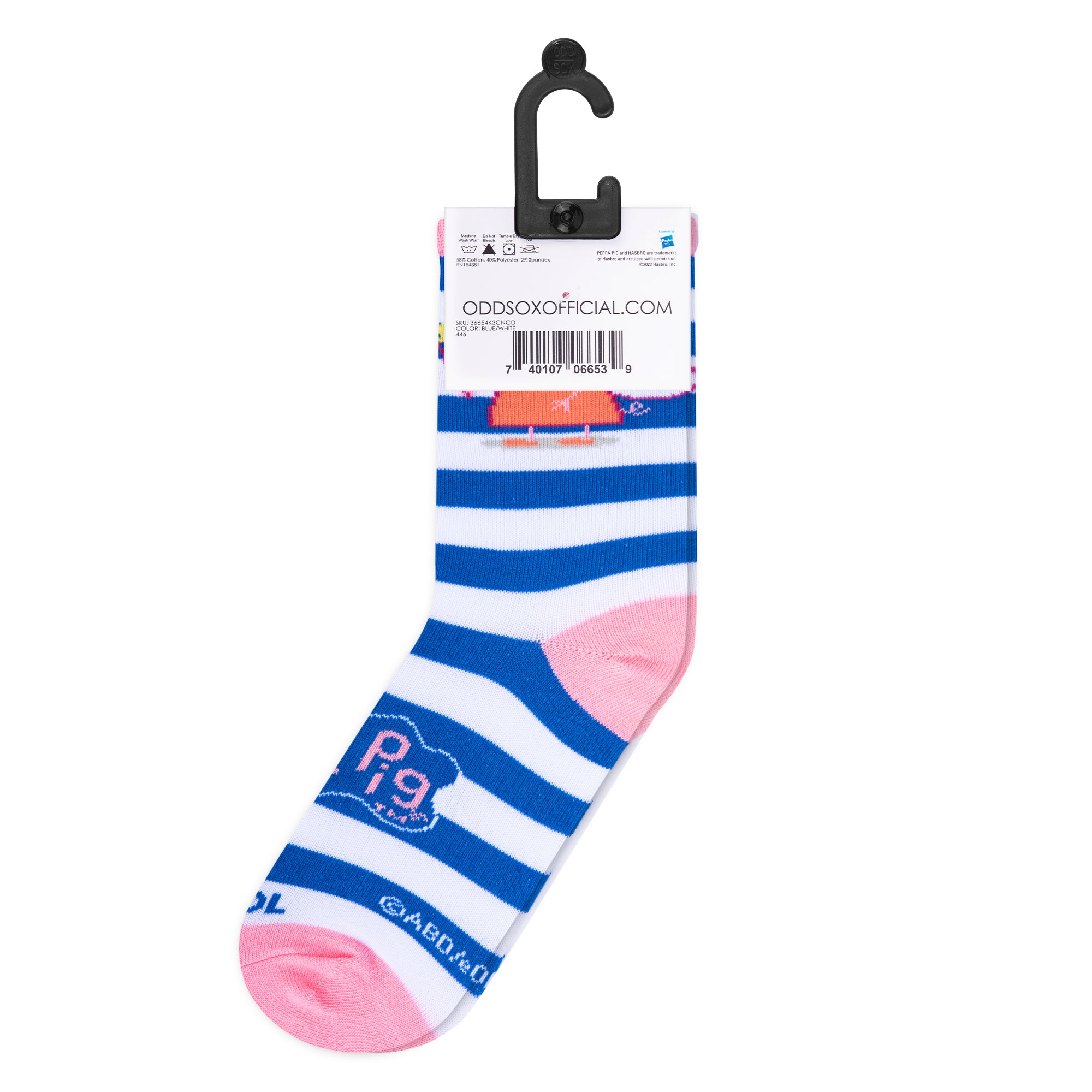 Peppa Pig Little Kids Crew Socks