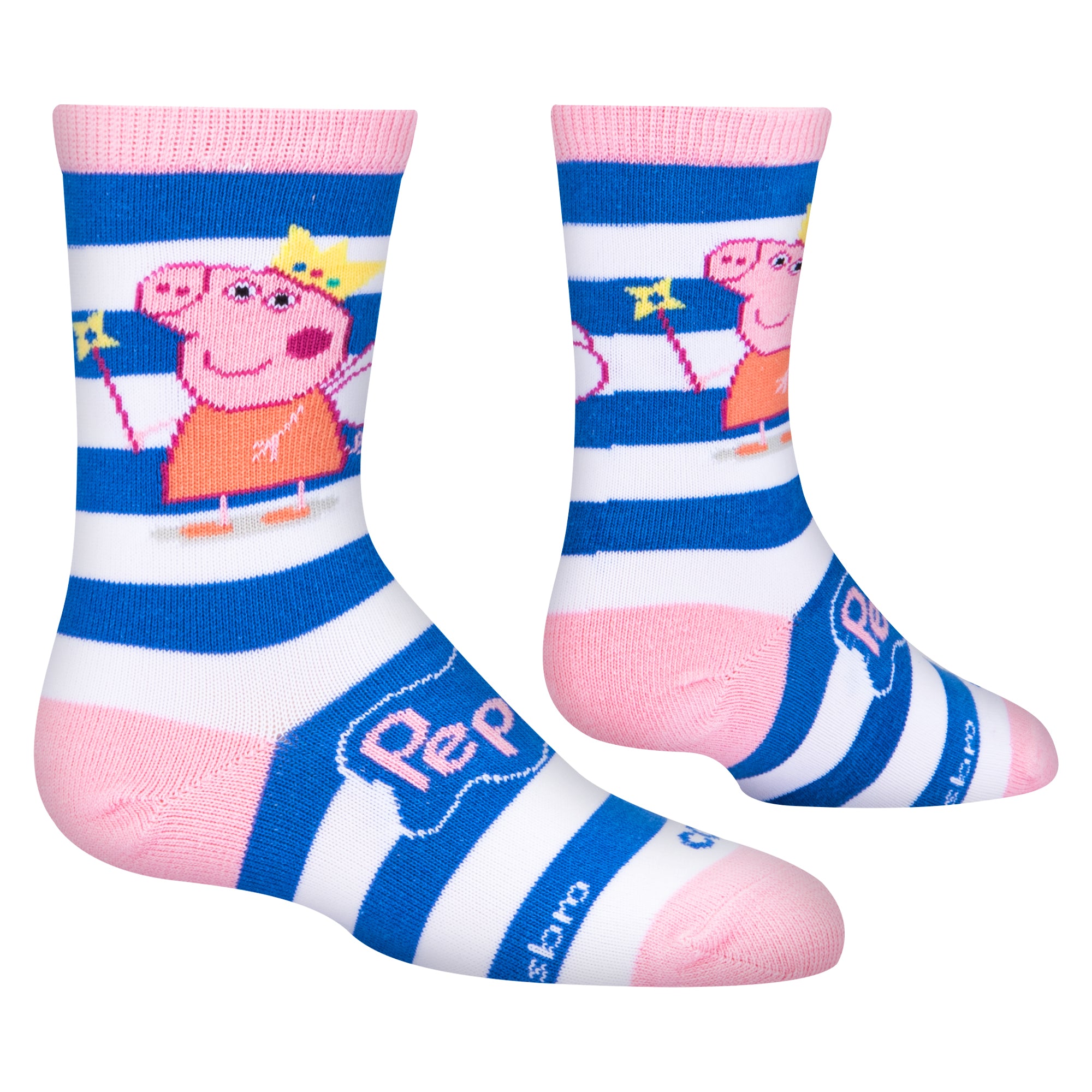 Peppa Pig Little Kids Crew Socks