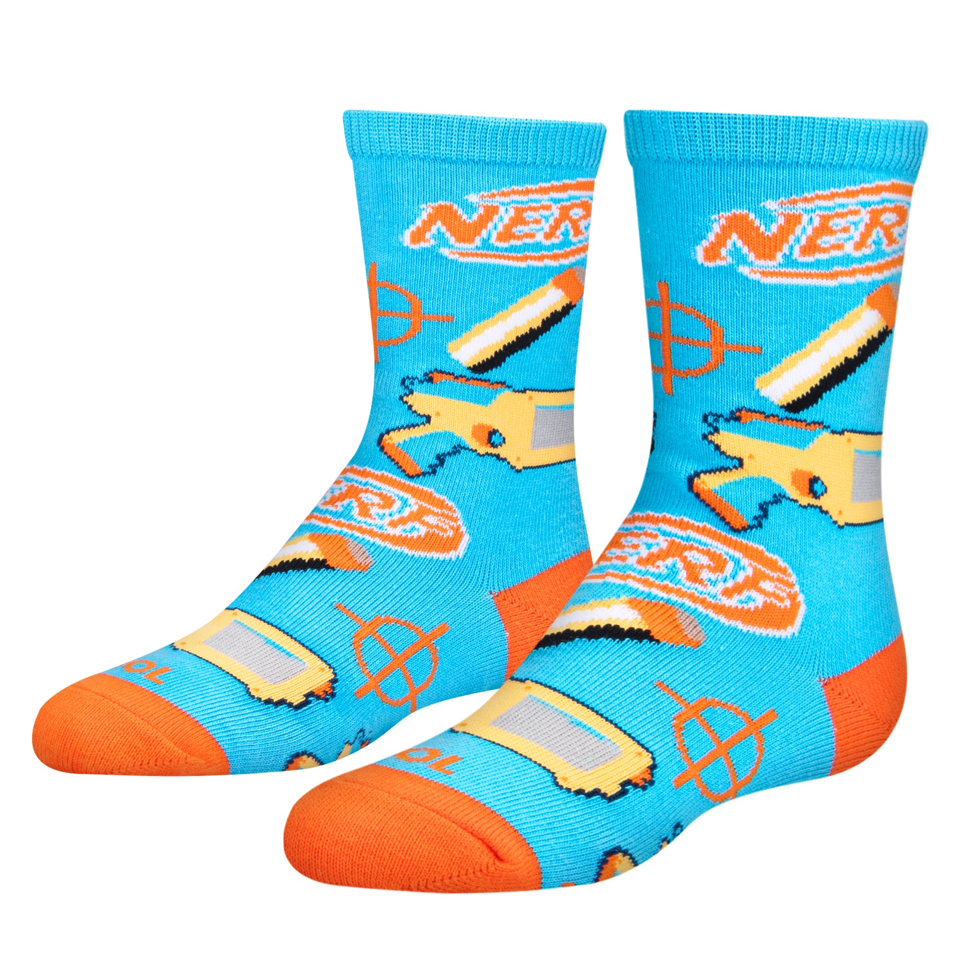 Nerf Blasters Little Kids Crew Socks