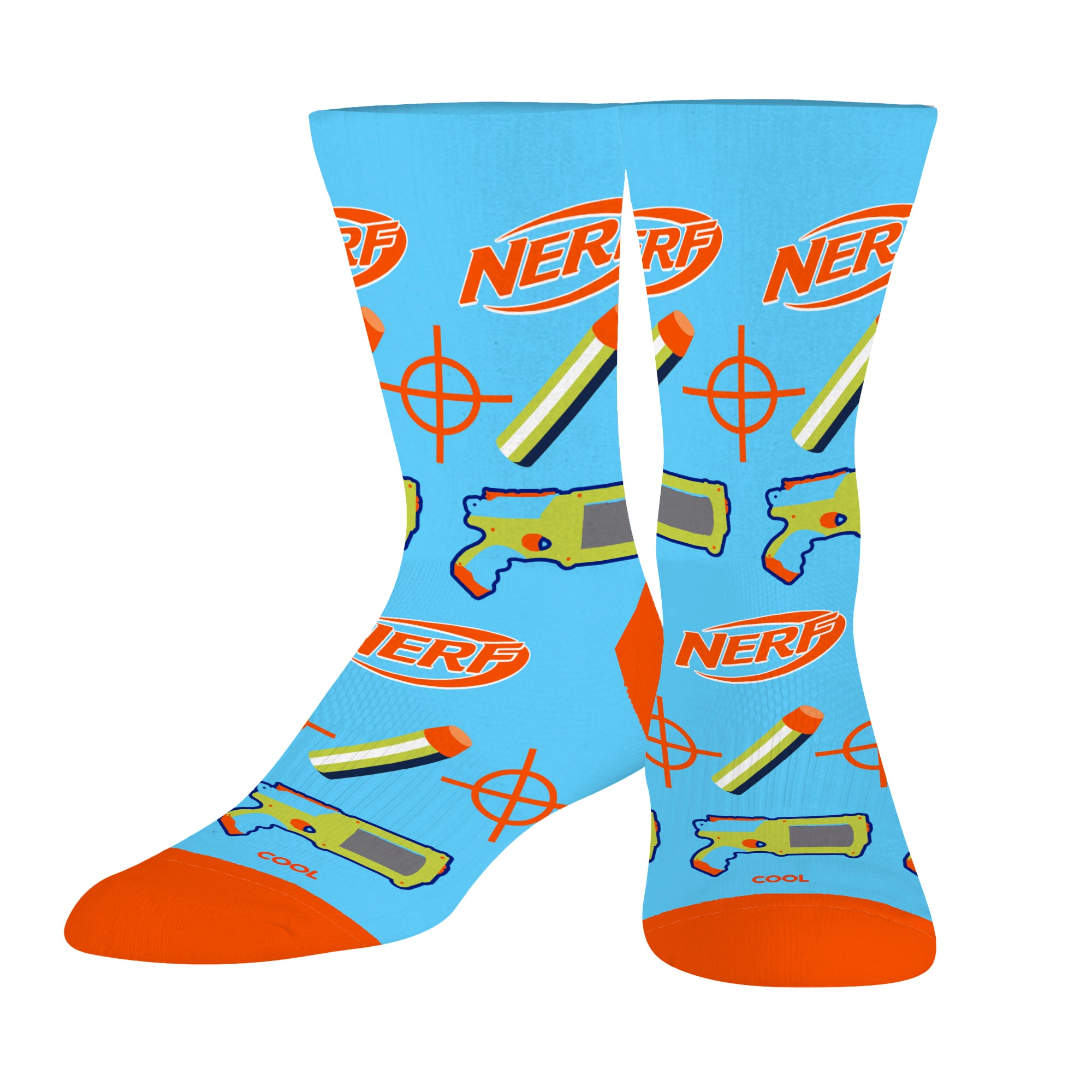 Nerf Blasters Little Kids Crew Socks