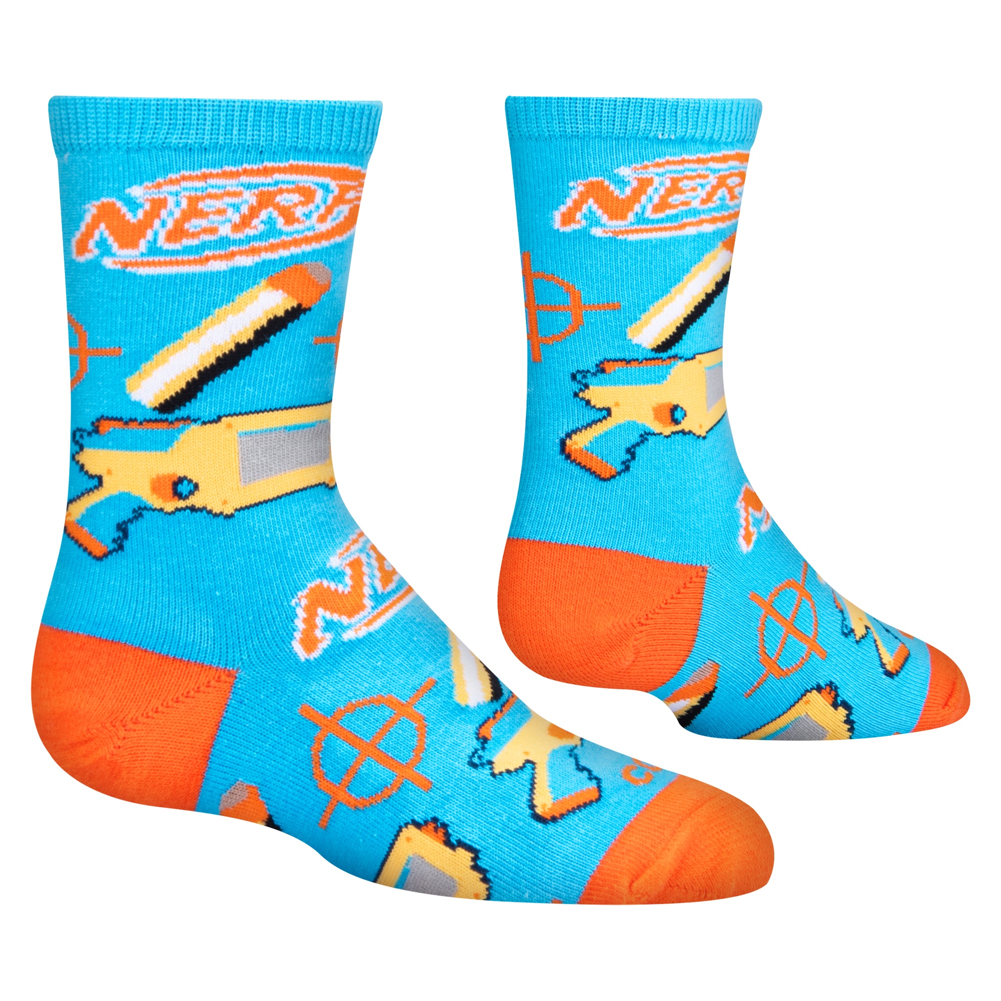 Nerf Blasters Little Kids Crew Socks