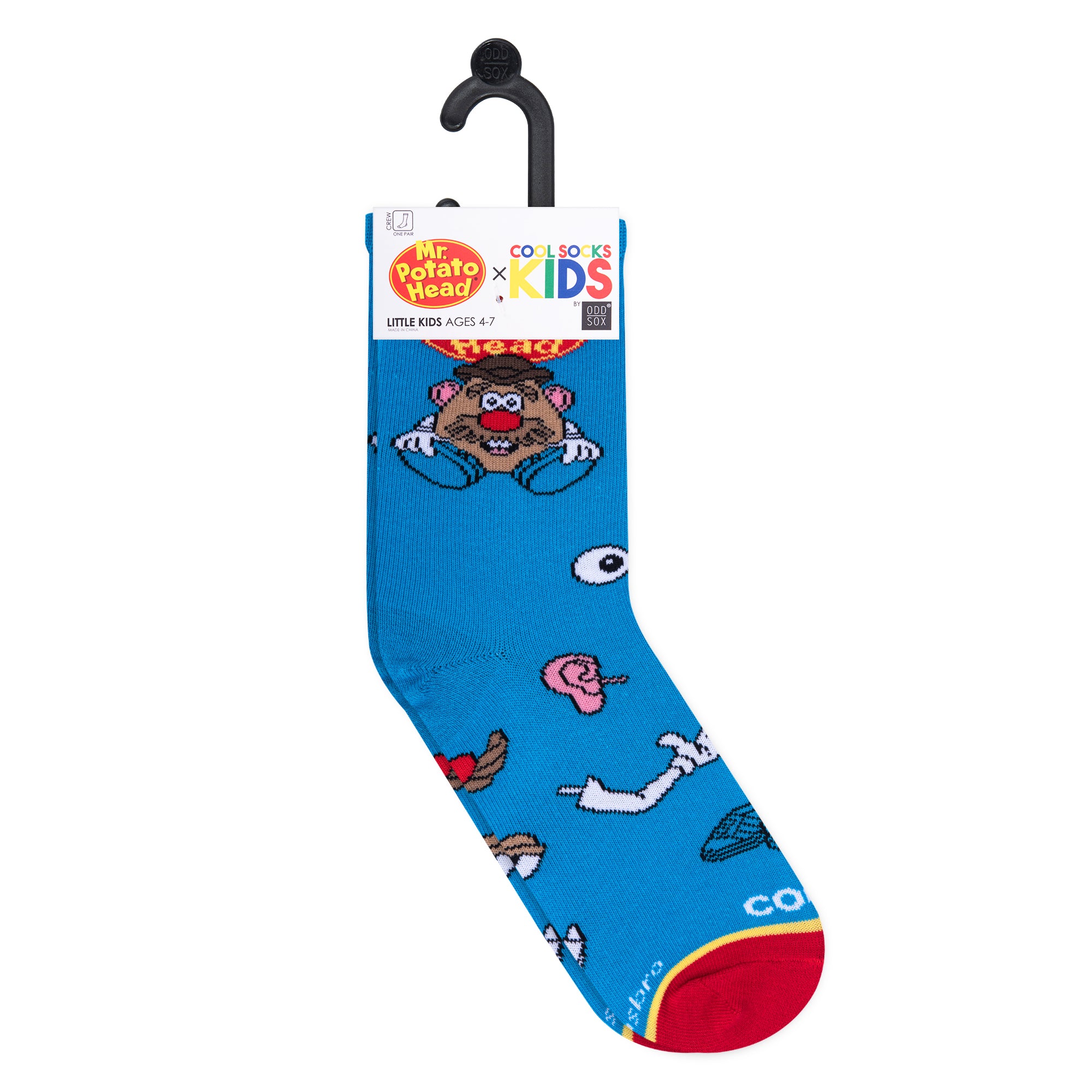 Mr. Potato Heads Little Kids Crew Socks