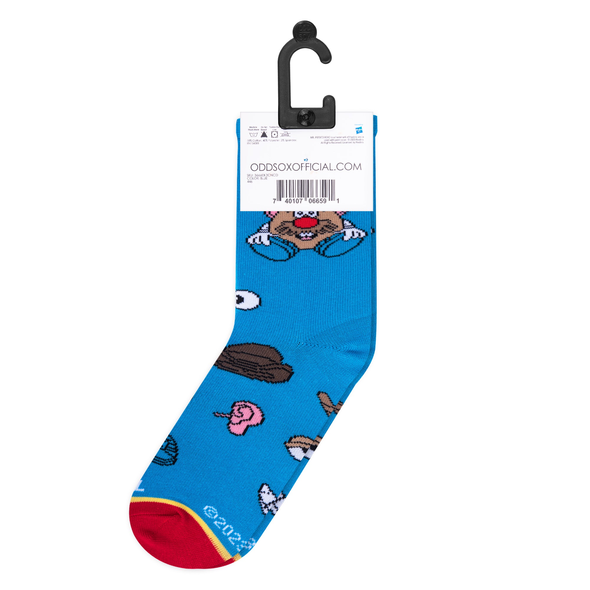 Mr. Potato Heads Little Kids Crew Socks