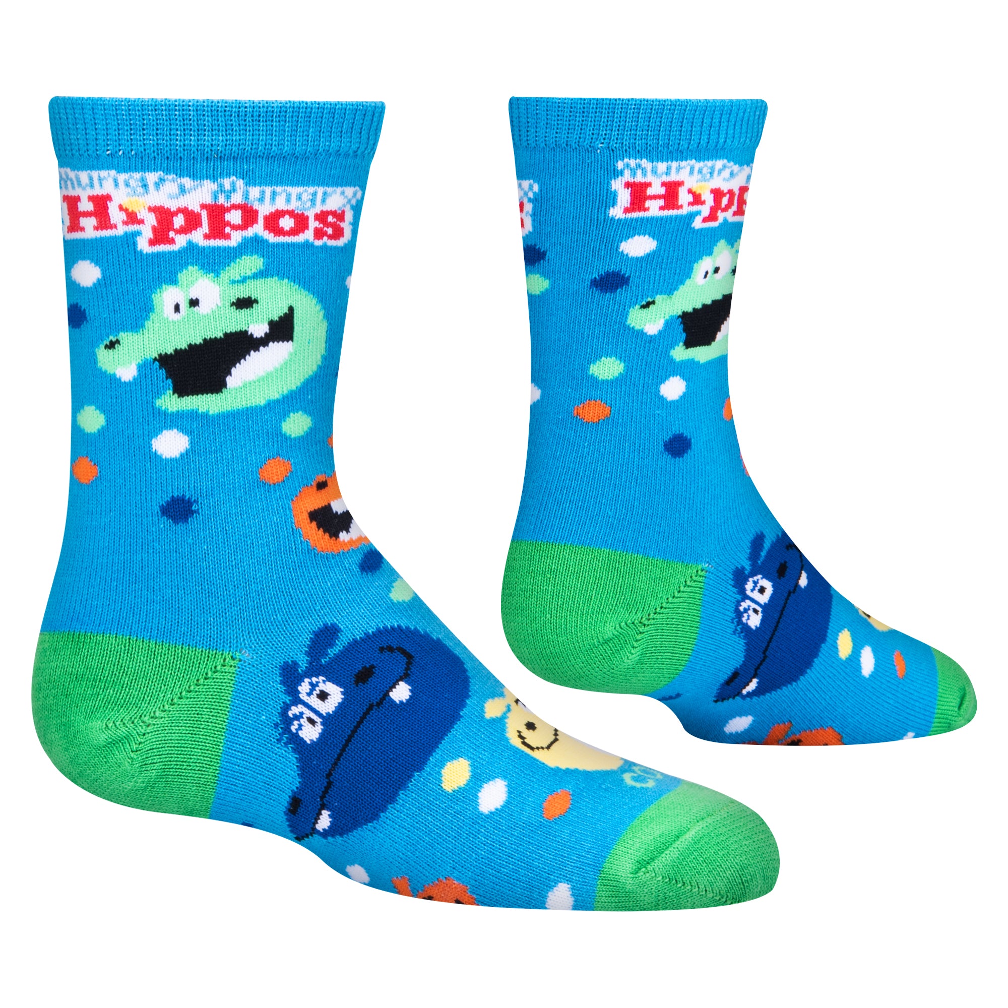 Hungry Hungry Hippos Little Kids Crew Socks