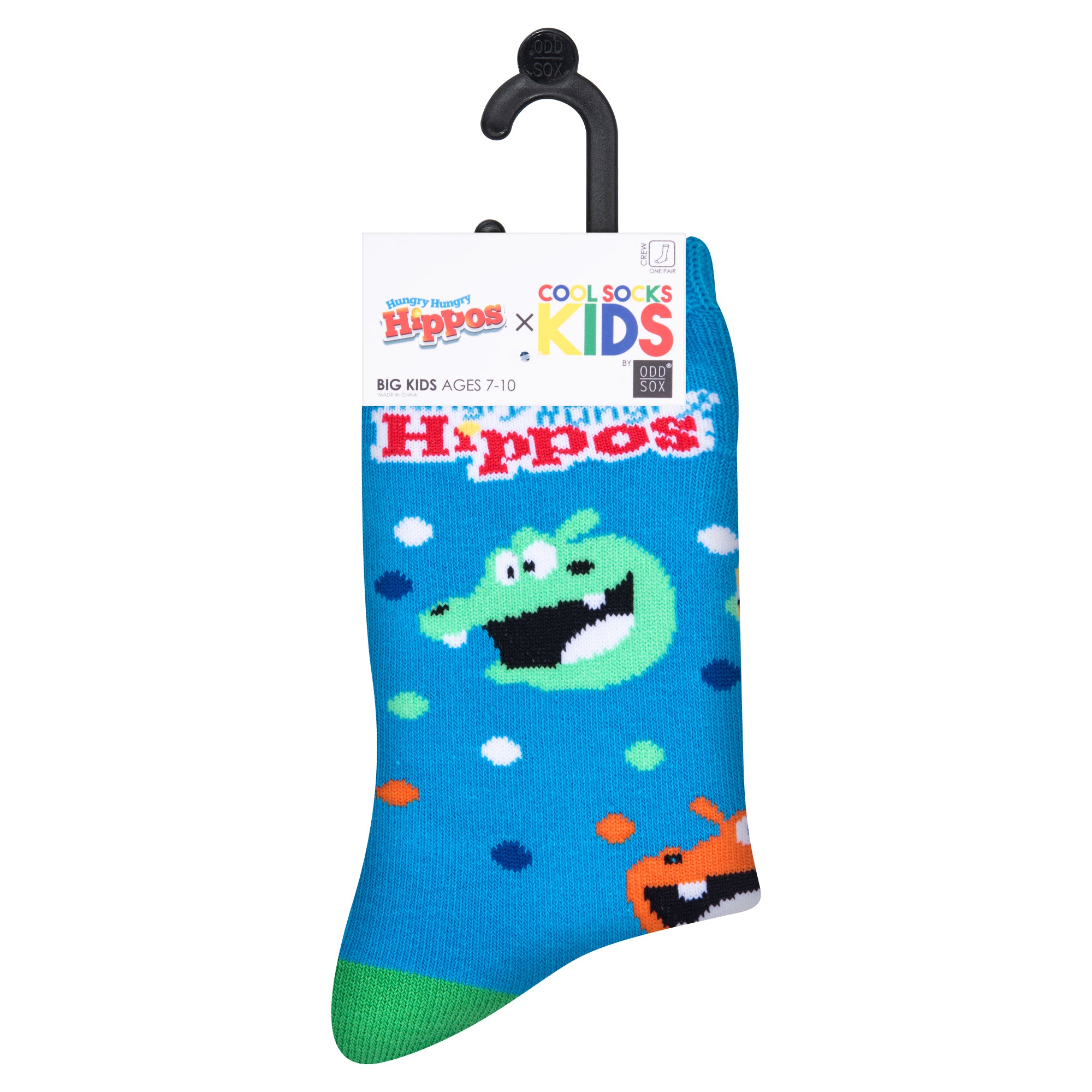Hungry Hungry Hippos Kids Crew - ODD SOX
