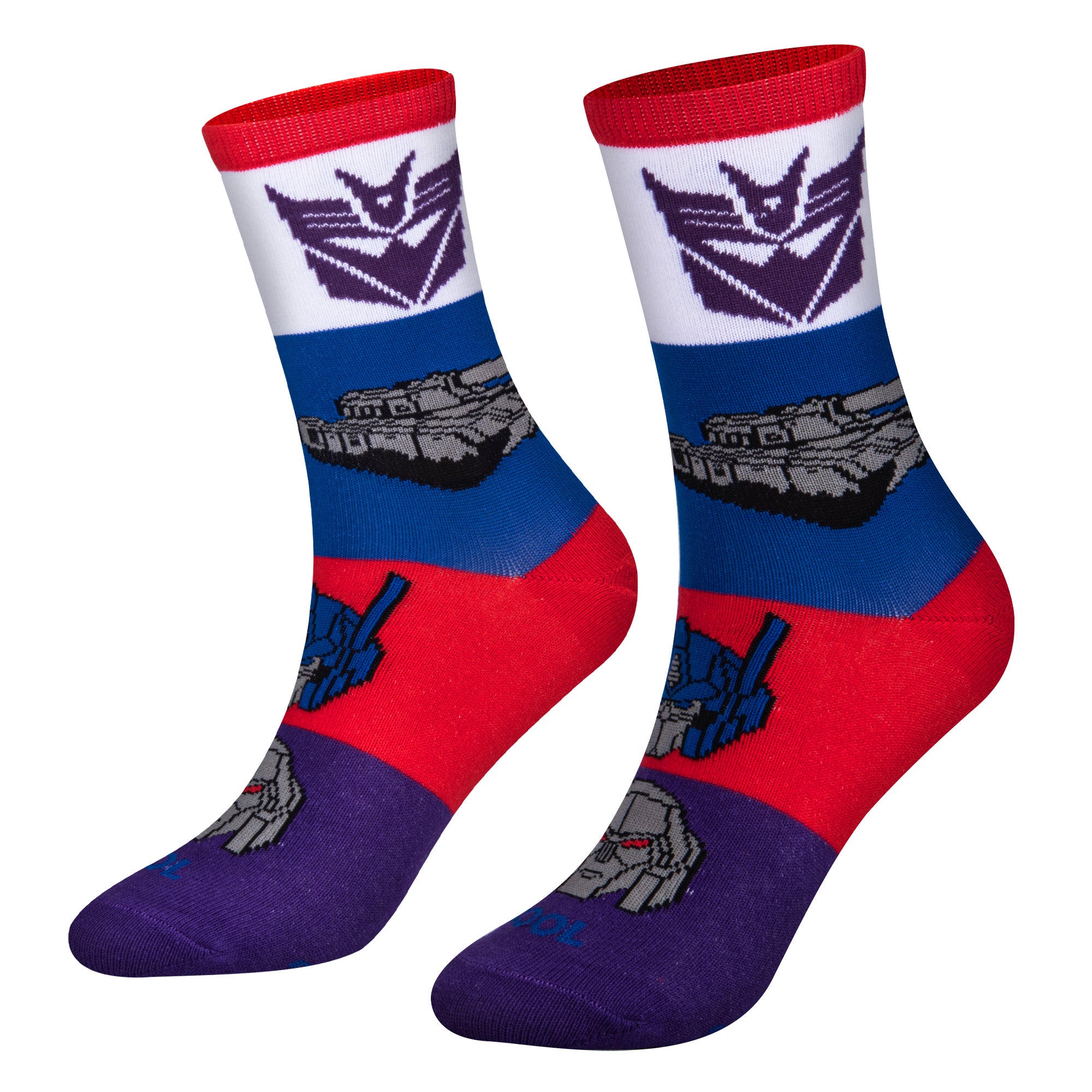 Prime Vs Megatron Kids Crew - ODD SOX