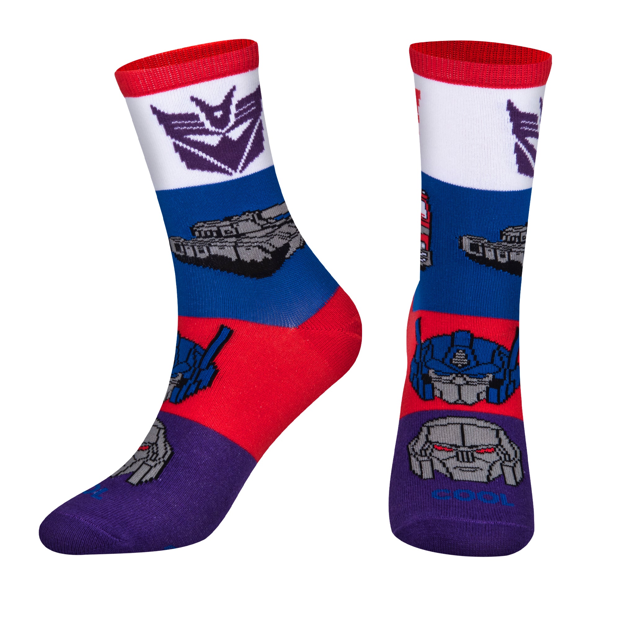 Prime Vs Megatron Kids Crew - ODD SOX