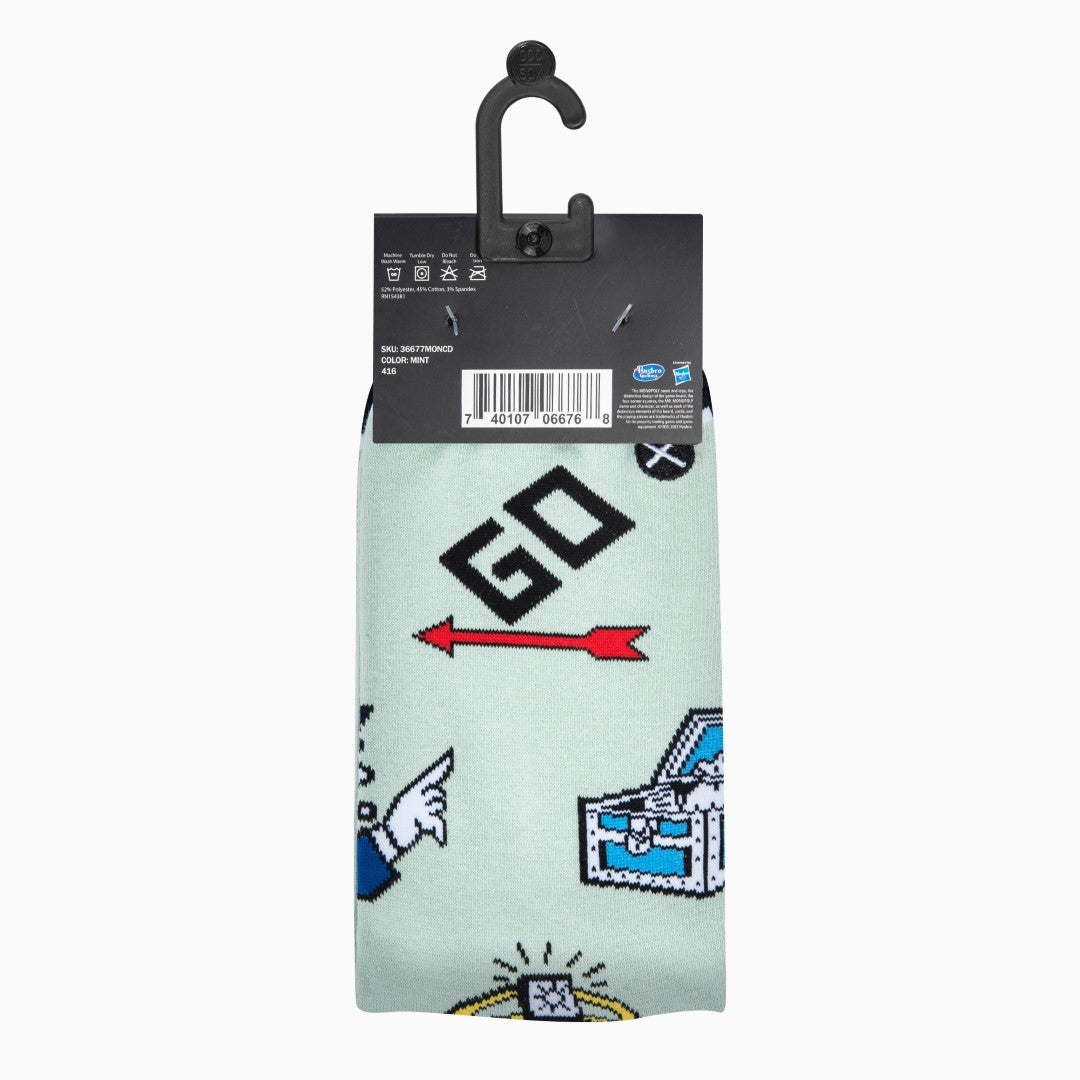 Monopoly Split Men's Crew Socks